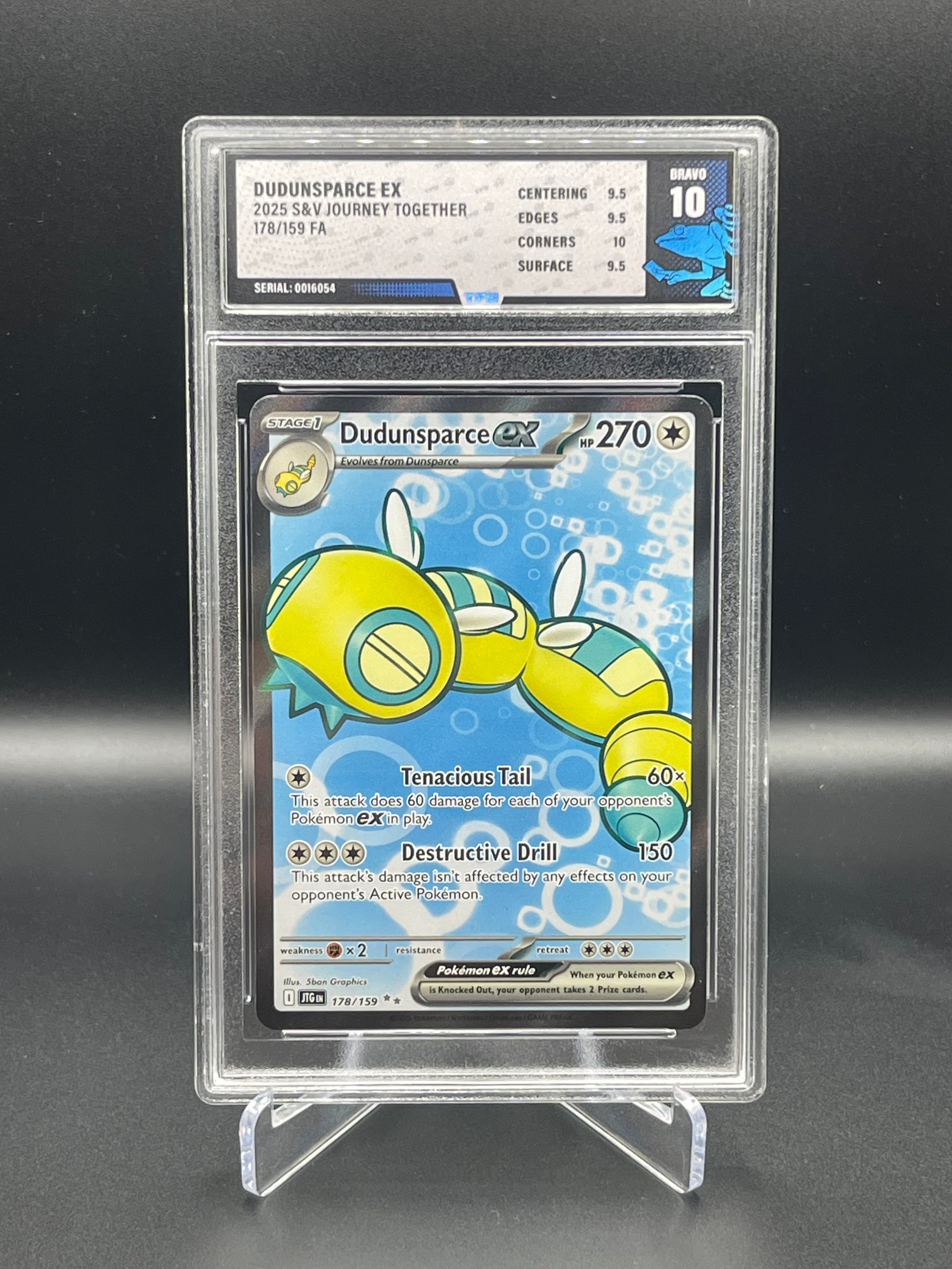 Tree Frog Grading 10 Dudunsparce 178/159 Card Vault TCG Tree Frog Grading 10 Dudunsparce 178/159 Card Vault TCG