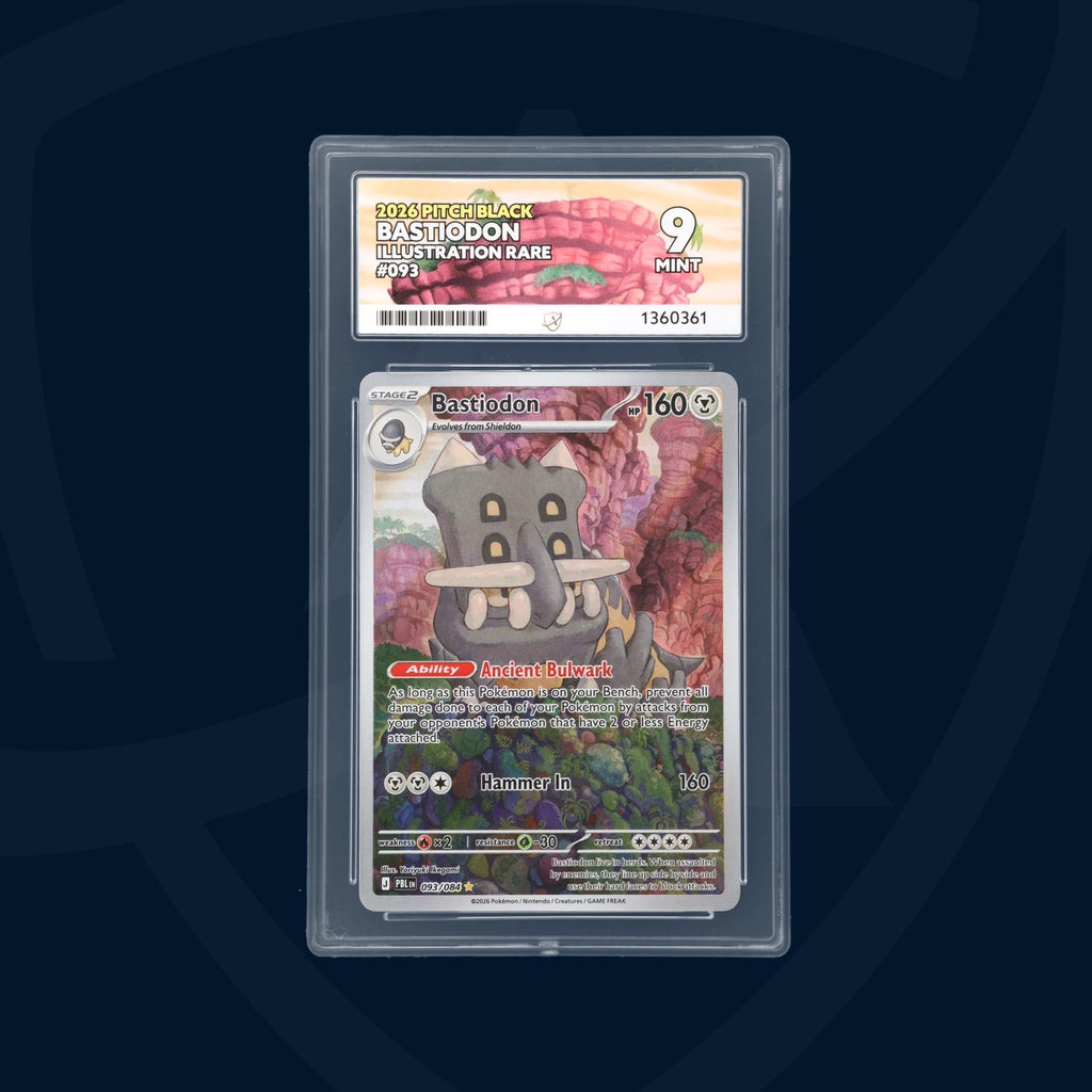 ACE GRADED 9 MINT Bastiodon 093/084 Pitch Black Pokemon