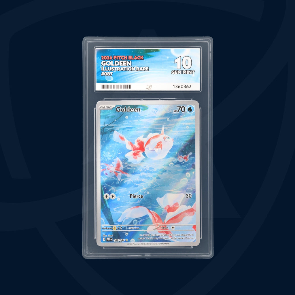 ACE GRADED 10 GEM MINT Pokémon Goldeen 087/084 Pitch Black IR