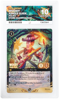 Ace Graded 10 Gem Mint Woody Jungle Guide 53/P3-EN-12 Store Championship