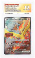 ACE GRADED 10 GEM MINT Perfect Subs Team Rockets Moltres 208/182 Stamped Promo