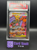 ACE GRADED 10 GEM MINT Perfect Sub Grades Mega Dragalge Chaos Rising