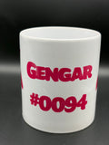 Gengar Mug 10oz Red