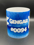 Gengar Mug 10oz Blue