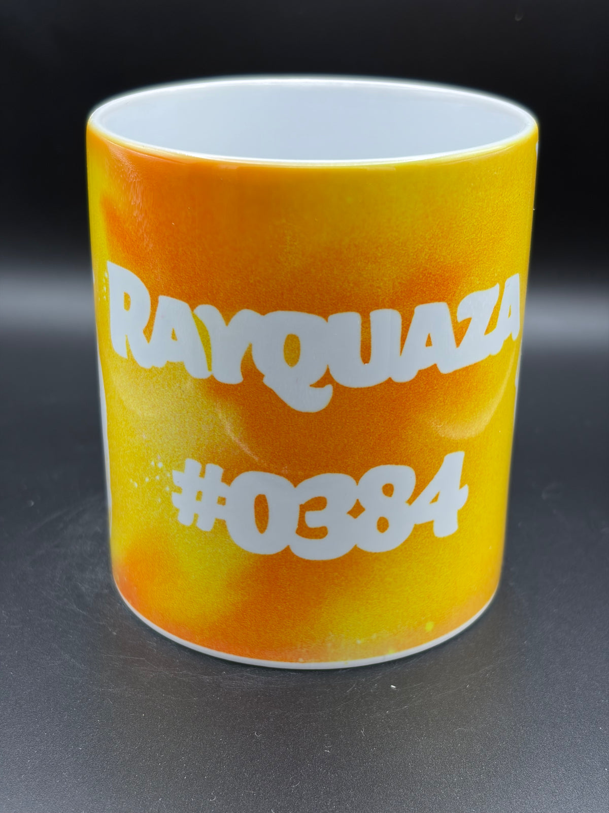Rayquaza Mug 10oz Yellow
