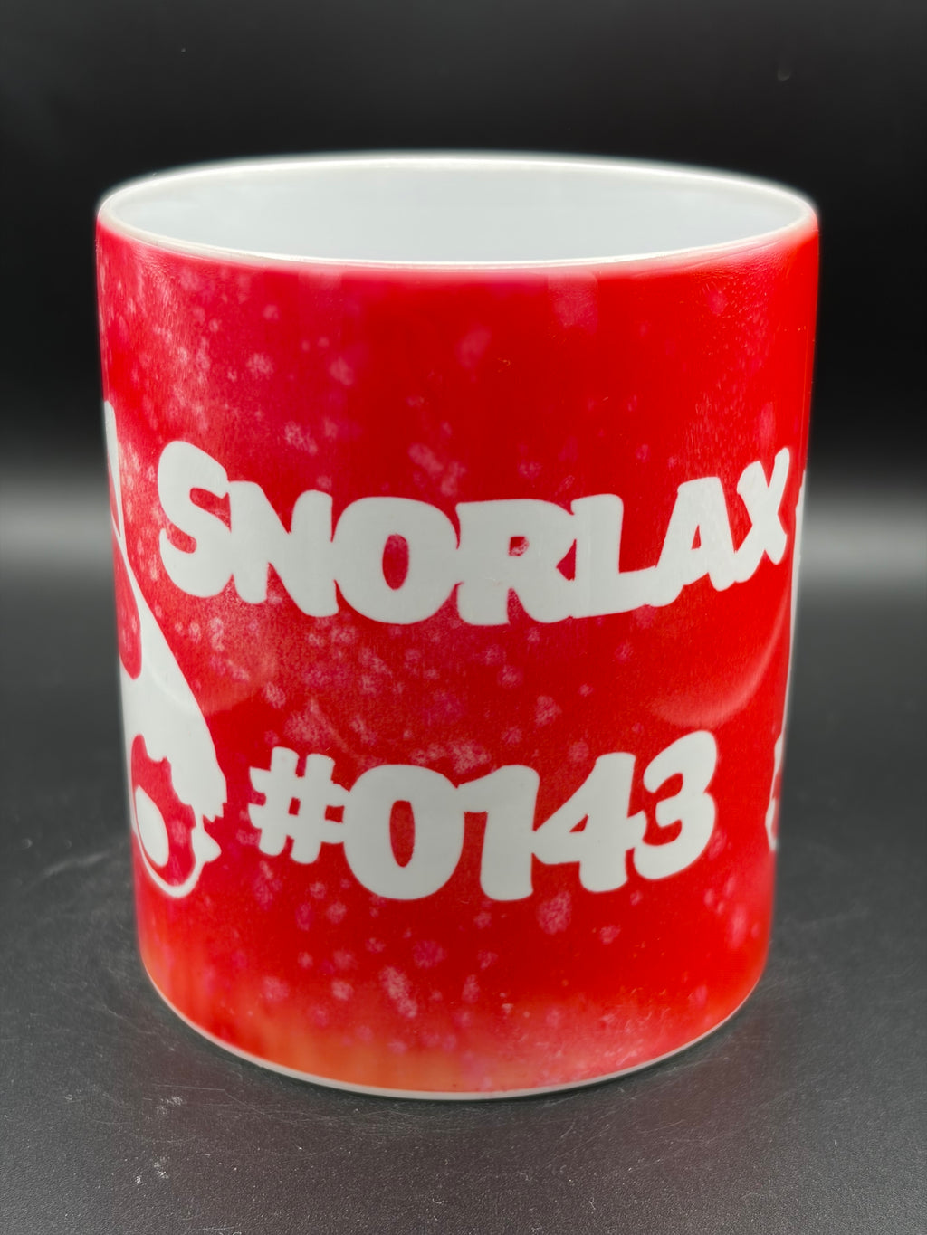 Snorlax Mug 10oz Red