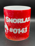 Snorlax Mug 10oz Red