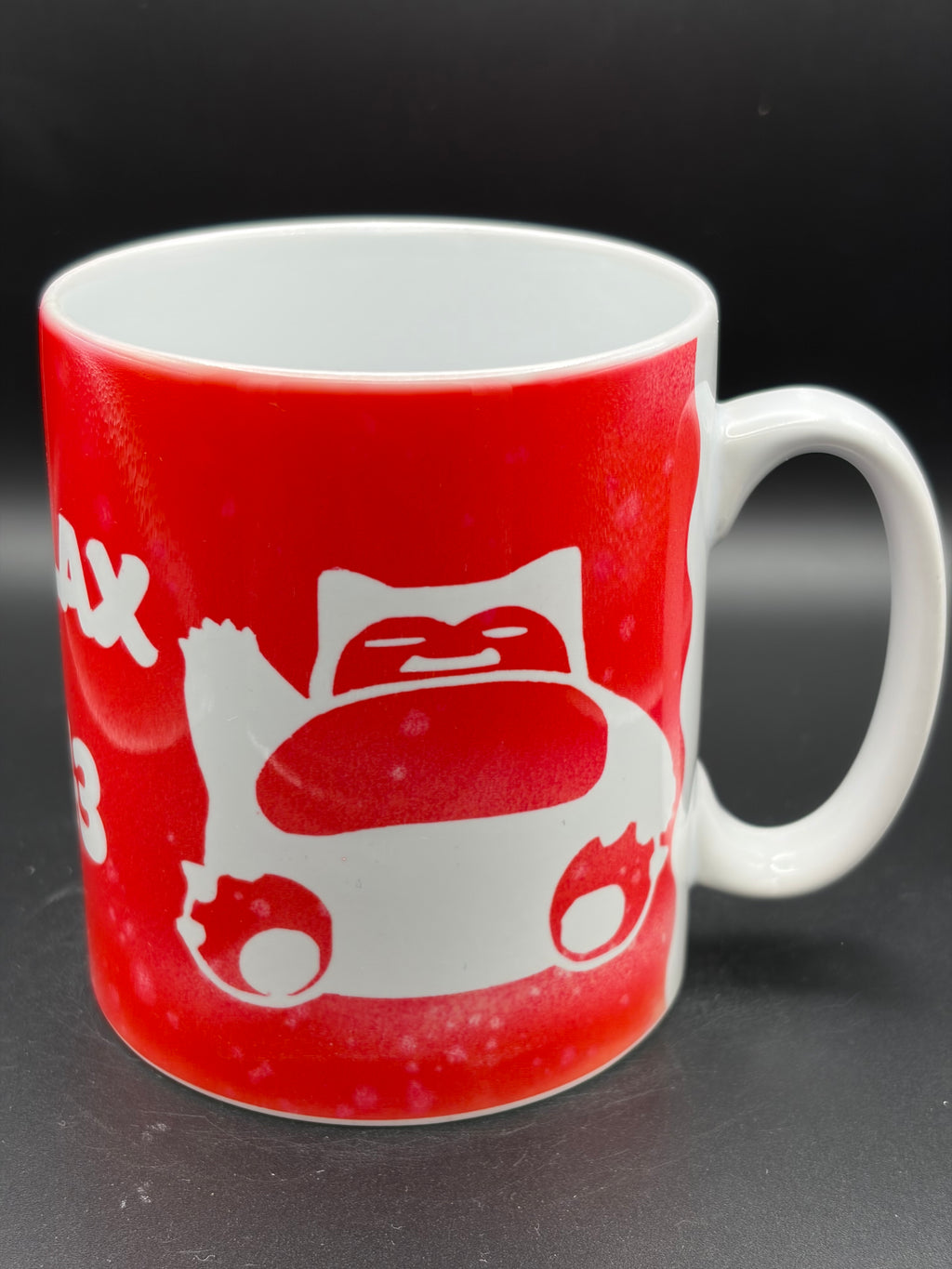 Snorlax Mug 10oz Red