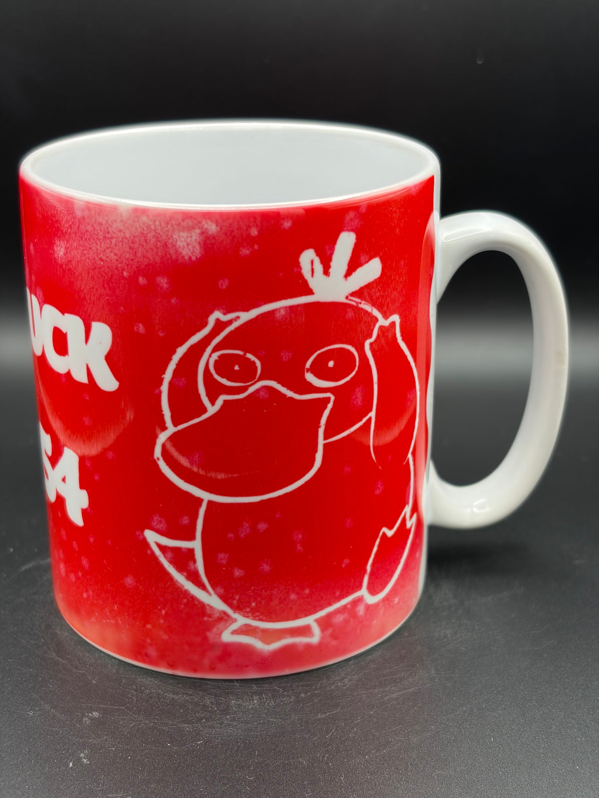 Psyduck 10oz Mug - Red