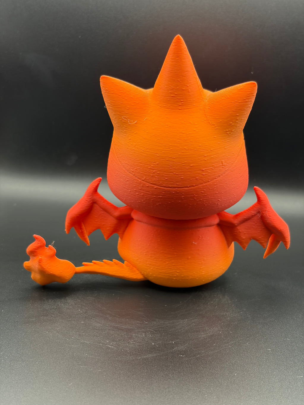 3D Printed Pikachu in Charizard Poncho