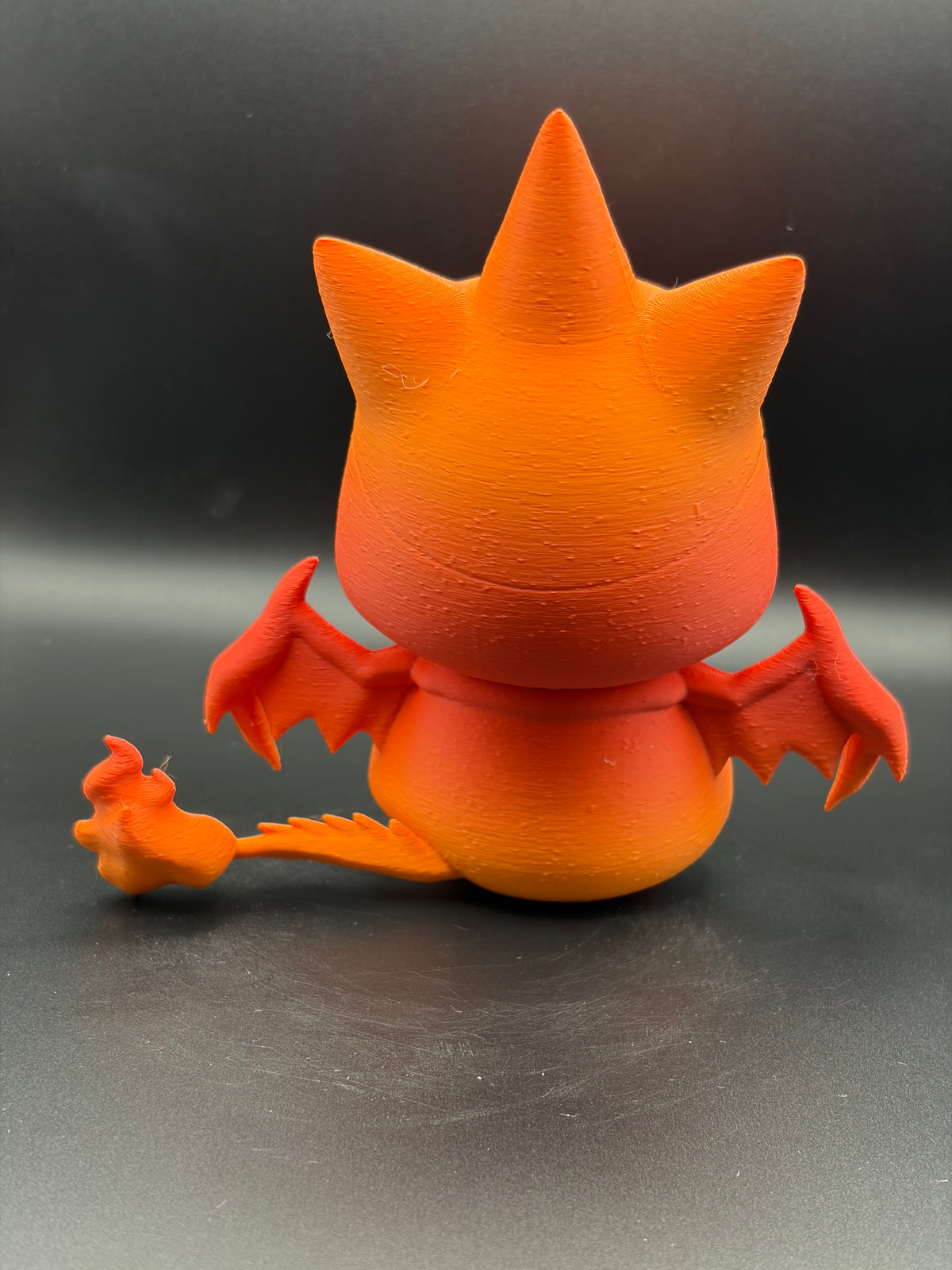 3D Printed Pikachu in Charizard Poncho