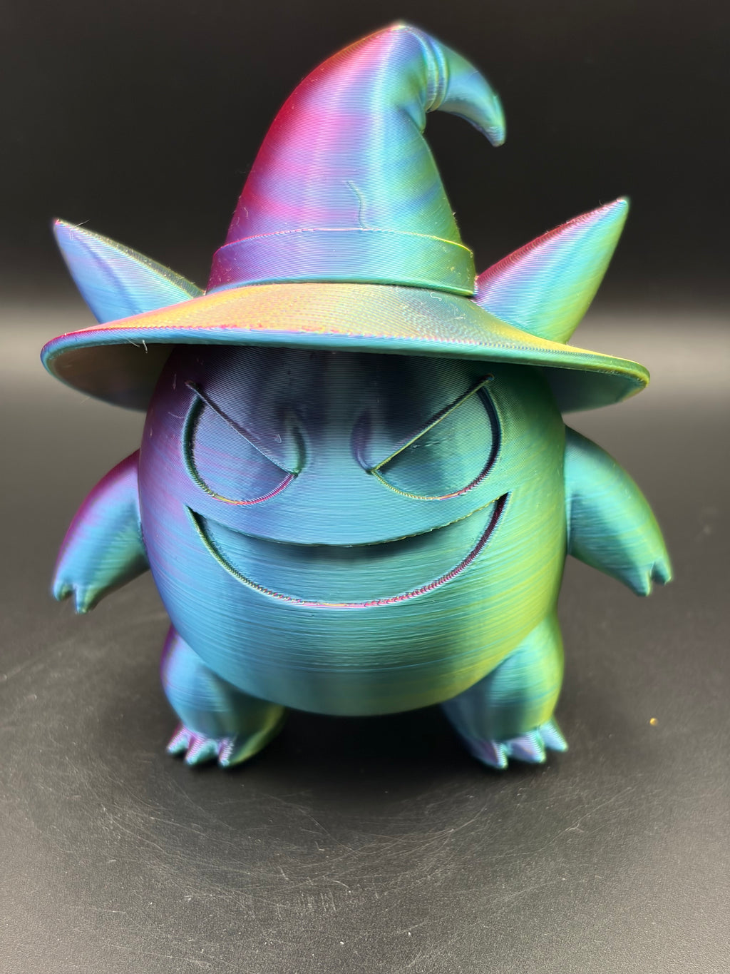 3D Printed Gengar in Witch hat