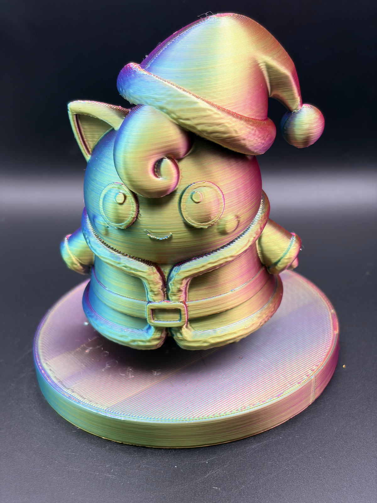3D Printed Jigglypuff Christmas