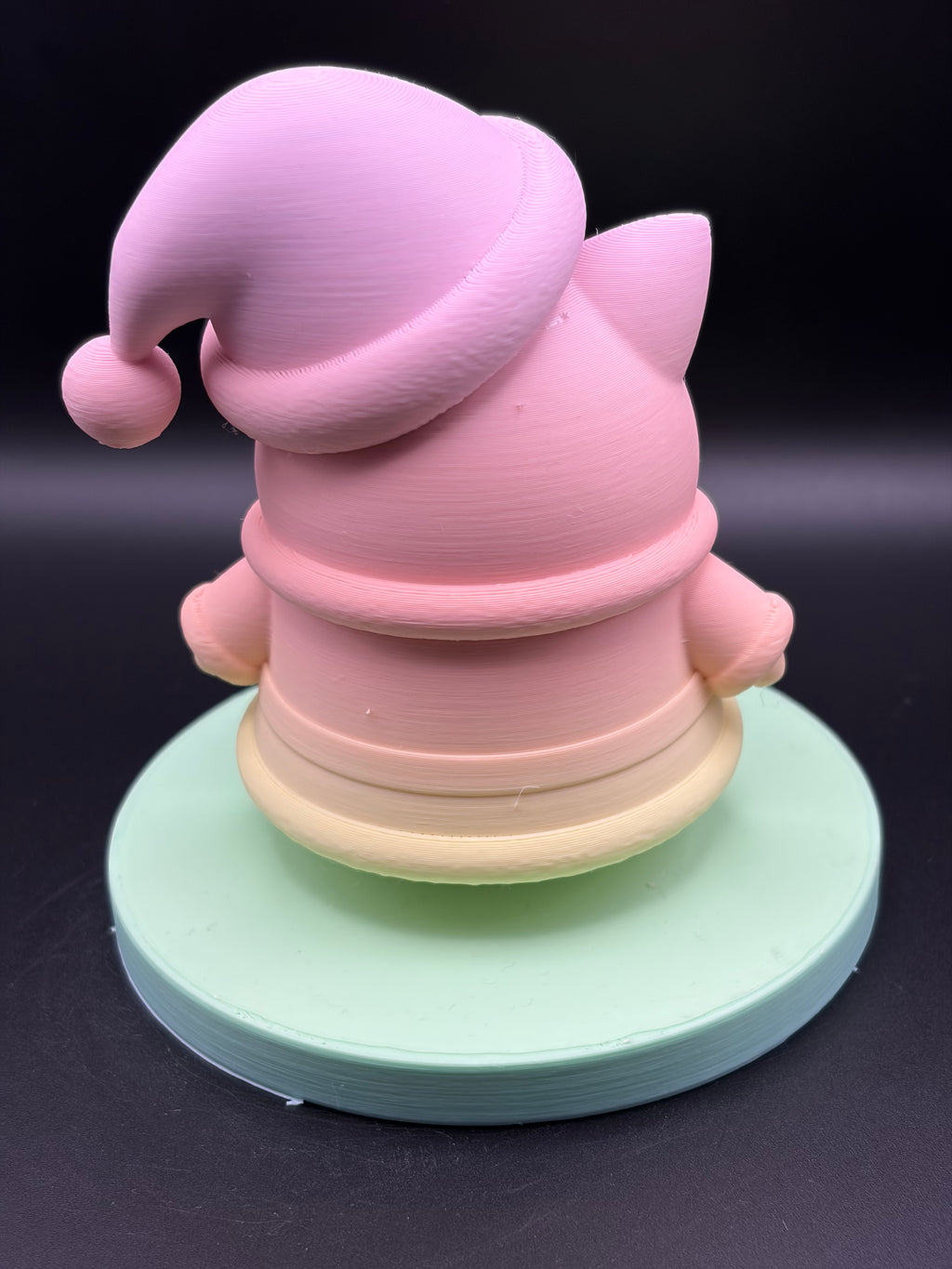 3D Printed Jigglypuff Christmas