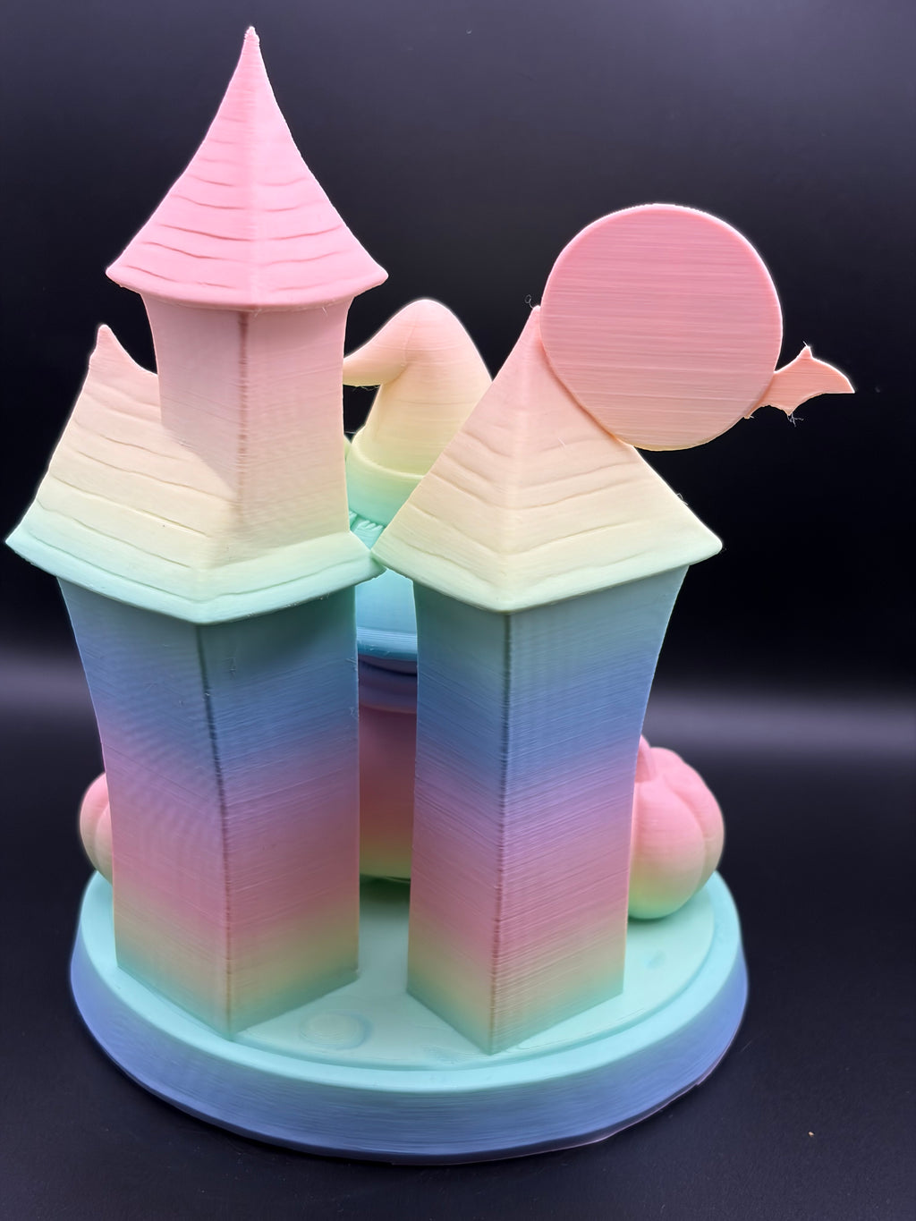 3D Printed Halloween scene with Pikachu