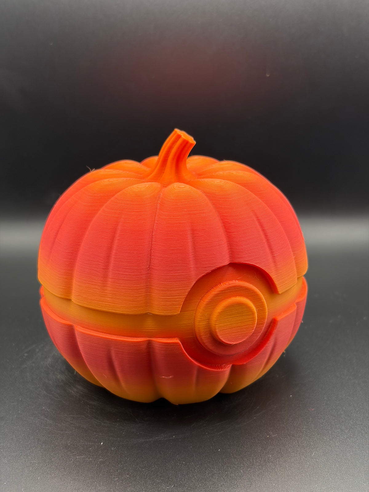 3D Printed Pokeball Pumpkin