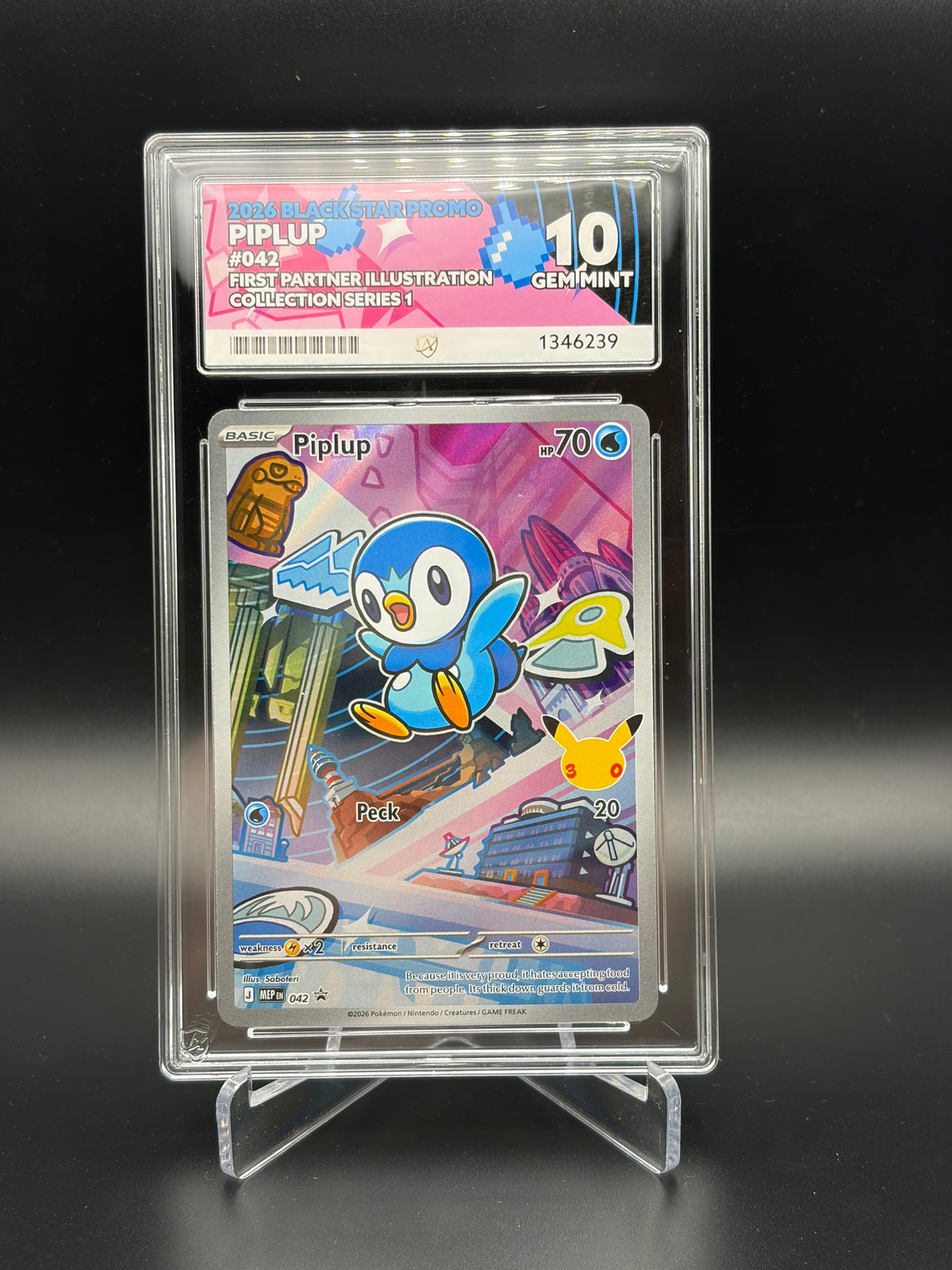 Pokémon First Partner Illustration Collection - 27 Cards all Graded Gem Mint 10