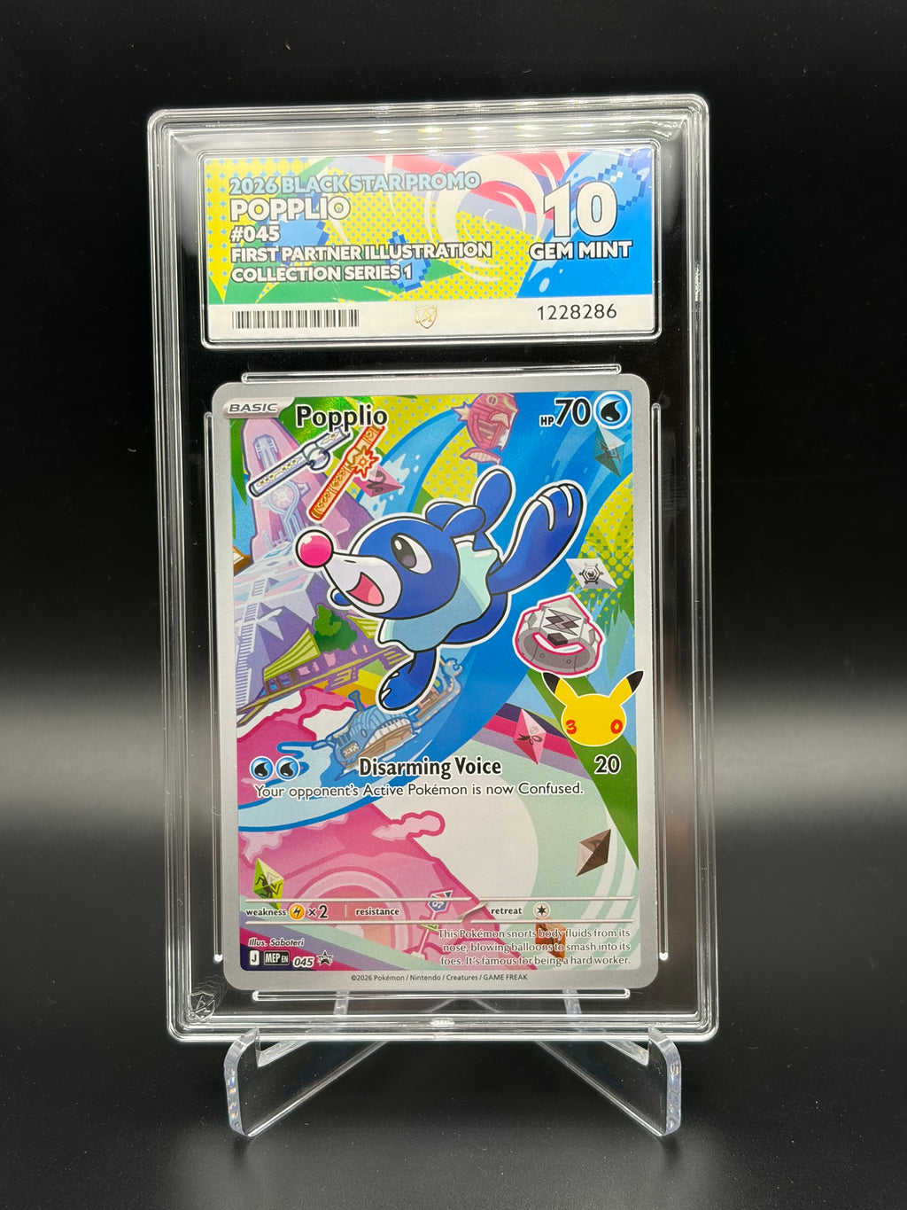 Pokémon First Partner Illustration Collection - 27 Cards all Graded Gem Mint 10