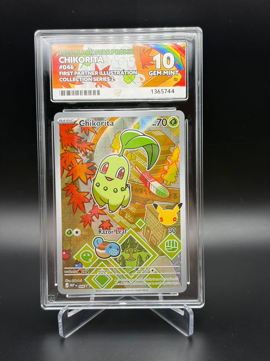 Pokémon First Partner Illustration Collection - 27 Cards all Graded Gem Mint 10