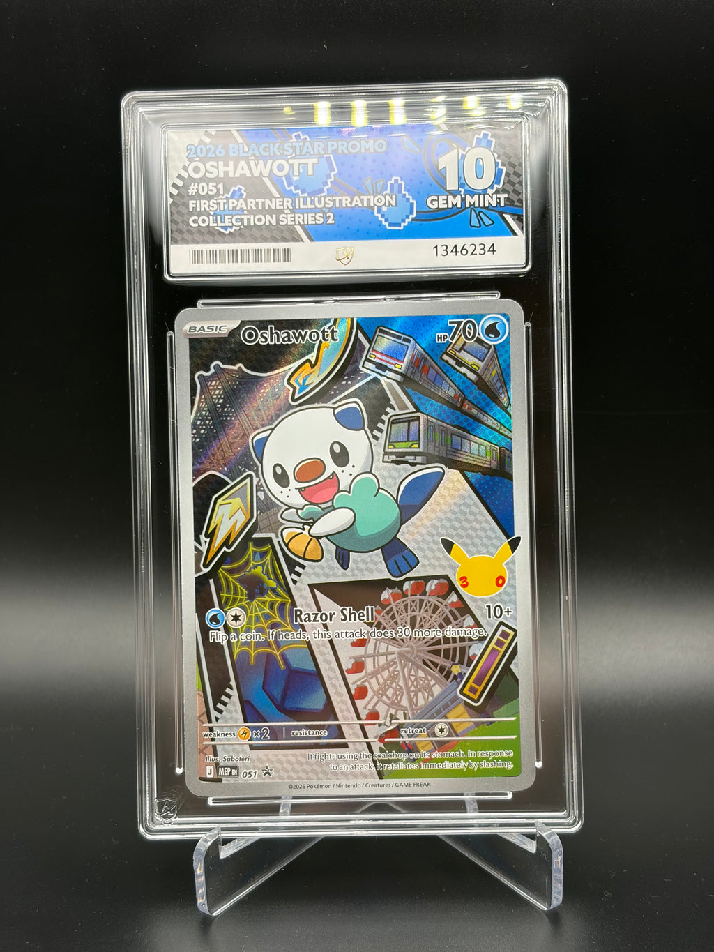 Pokémon First Partner Illustration Collection - 27 Cards all Graded Gem Mint 10