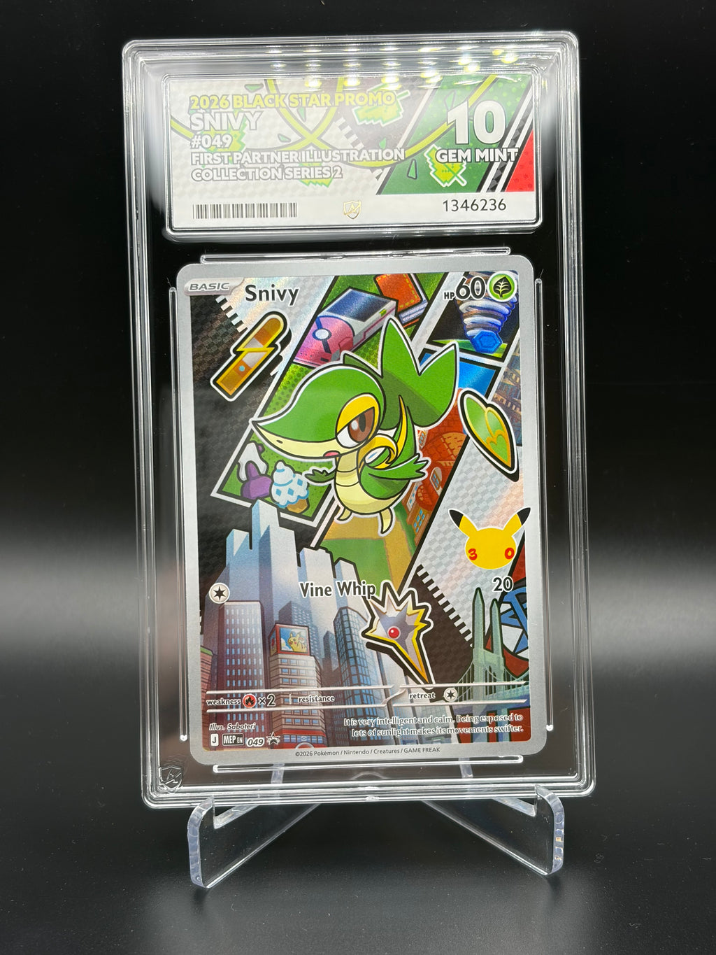 Pokémon First Partner Illustration Collection - 27 Cards all Graded Gem Mint 10