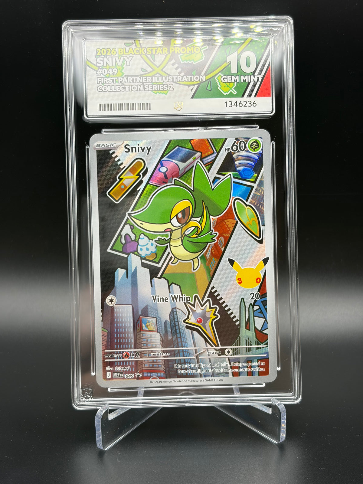 Pokémon First Partner Illustration Collection - 27 Cards all Graded Gem Mint 10
