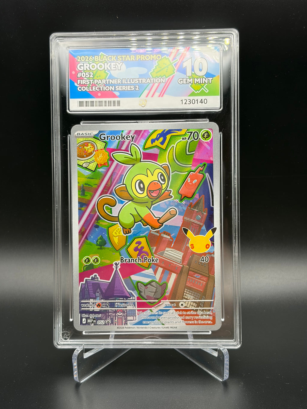 Pokémon First Partner Illustration Collection - 27 Cards all Graded Gem Mint 10