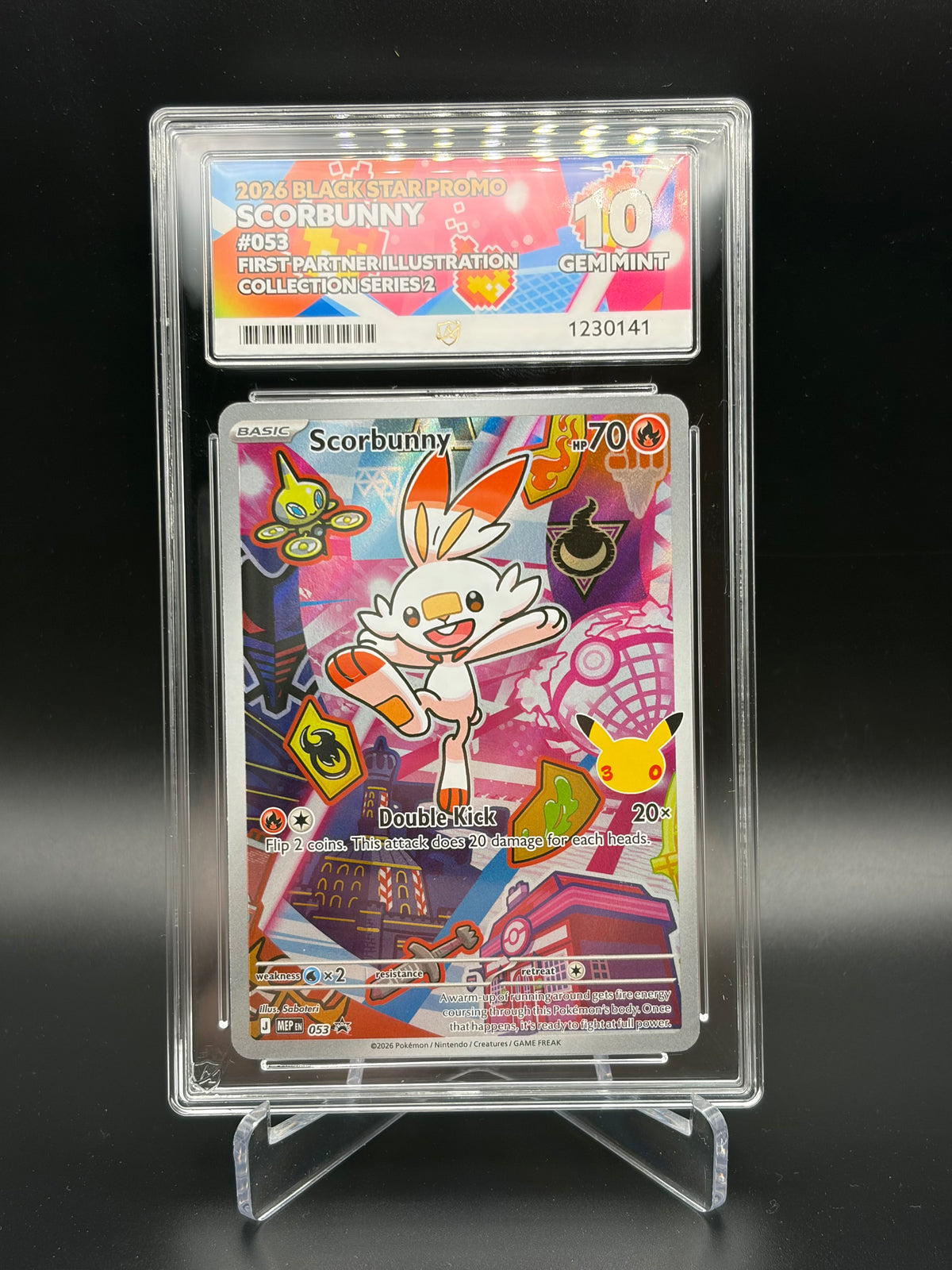 Pokémon First Partner Illustration Collection - 27 Cards all Graded Gem Mint 10
