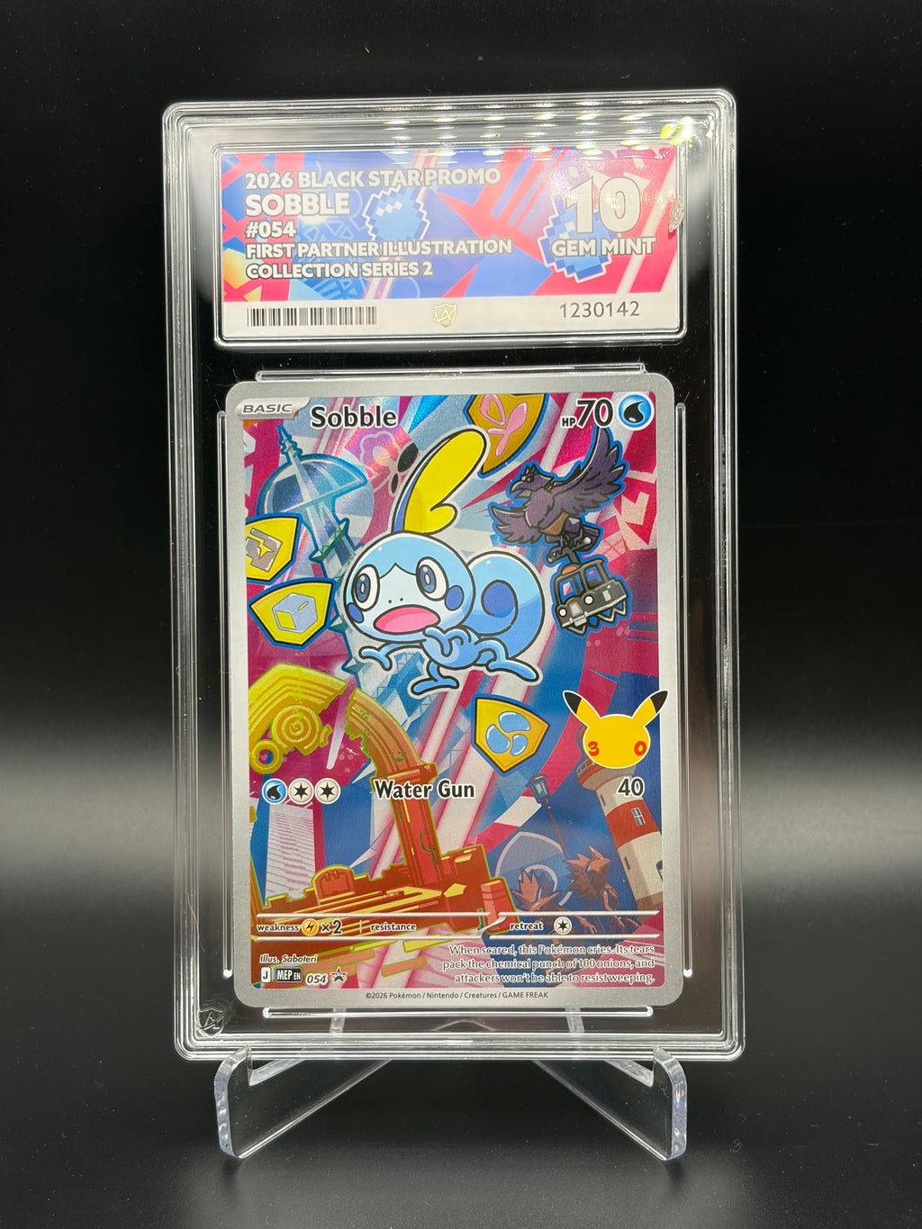 Pokémon First Partner Illustration Collection - 27 Cards all Graded Gem Mint 10
