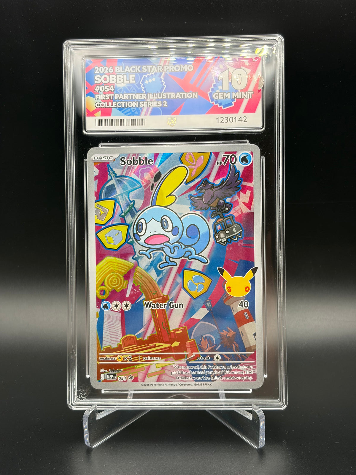 Pokémon First Partner Illustration Collection - 27 Cards all Graded Gem Mint 10