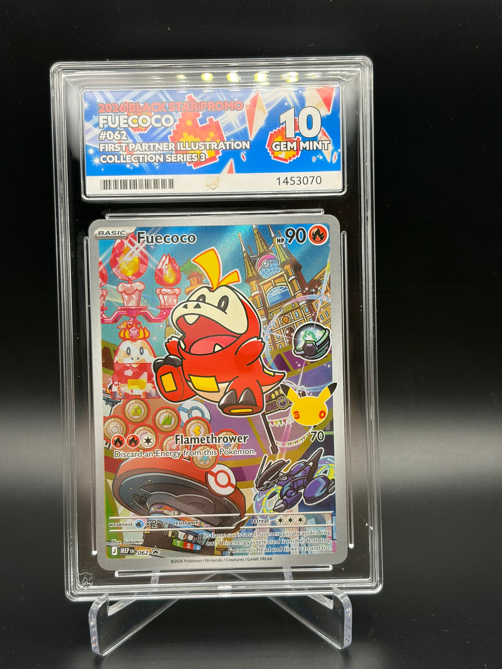 Pokémon First Partner Illustration Collection - 27 Cards all Graded Gem Mint 10