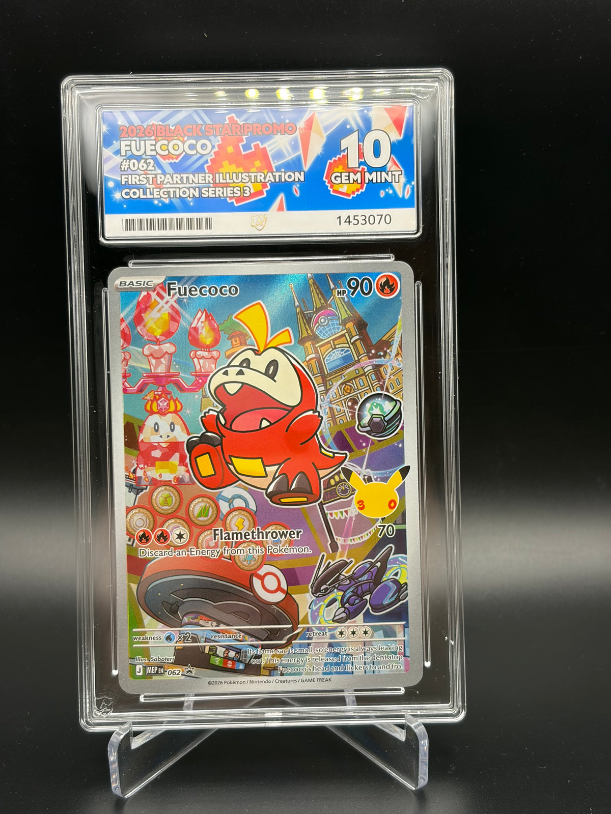 Pokémon First Partner Illustration Collection - 27 Cards all Graded Gem Mint 10