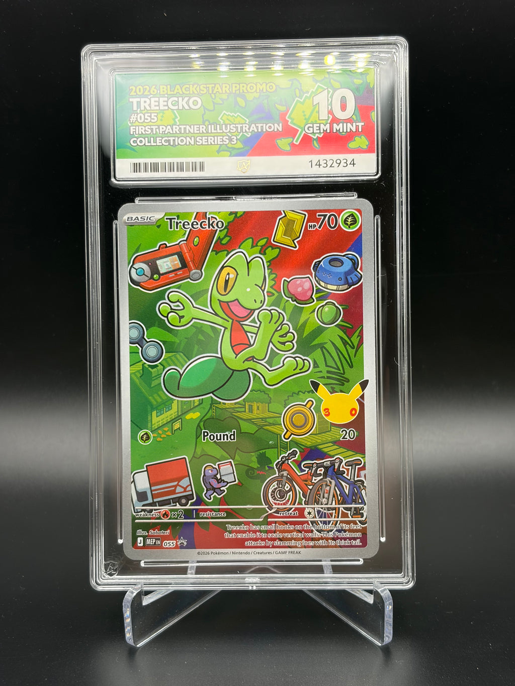 Pokémon First Partner Illustration Collection - 27 Cards all Graded Gem Mint 10