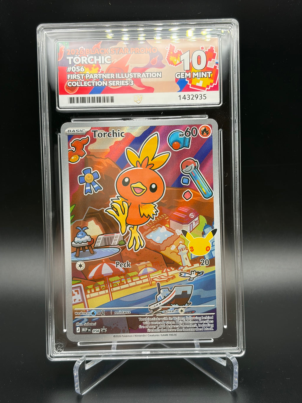 Pokémon First Partner Illustration Collection - 27 Cards all Graded Gem Mint 10