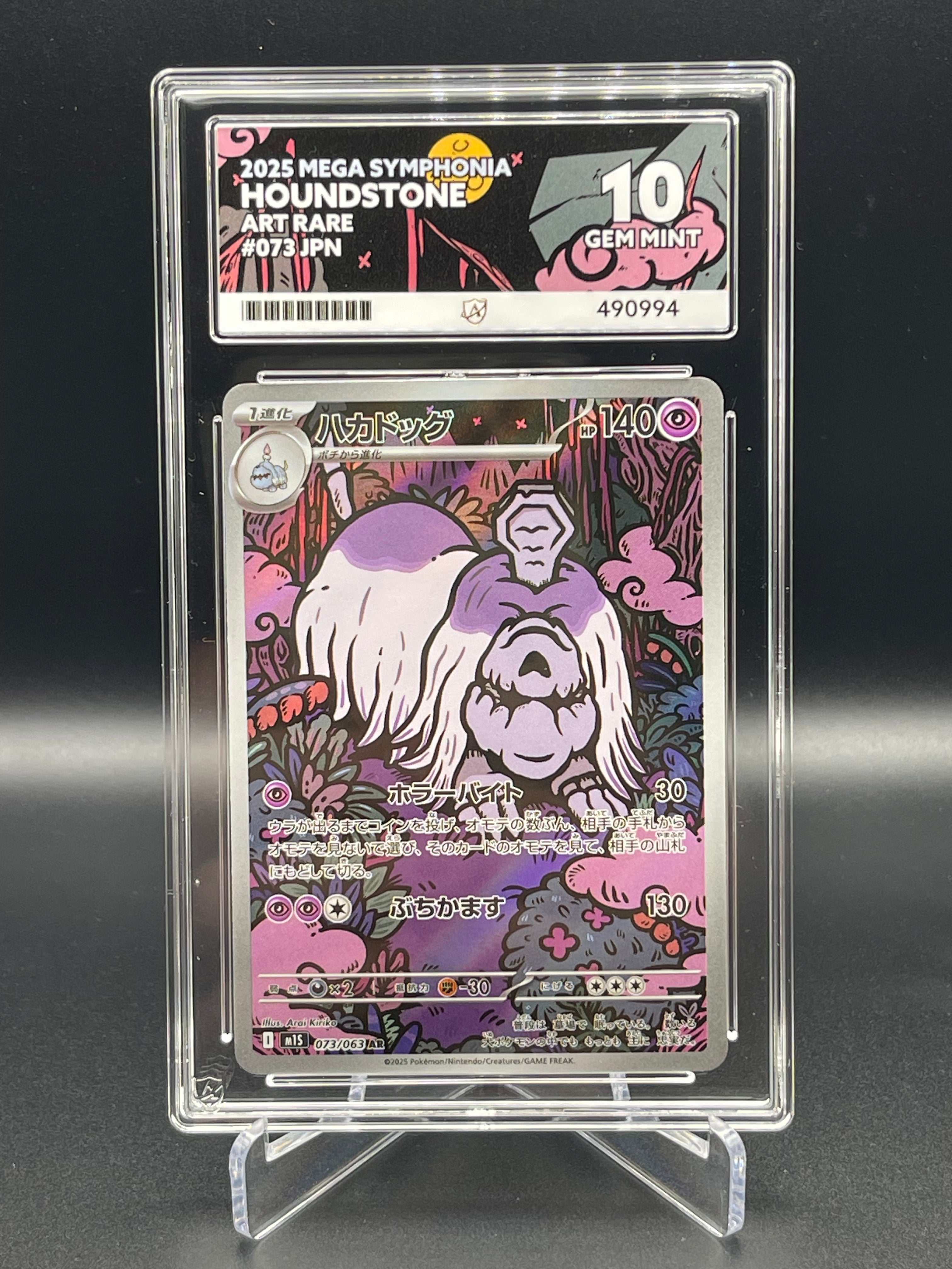 ACE GRADED 10 Houndstone 073/063