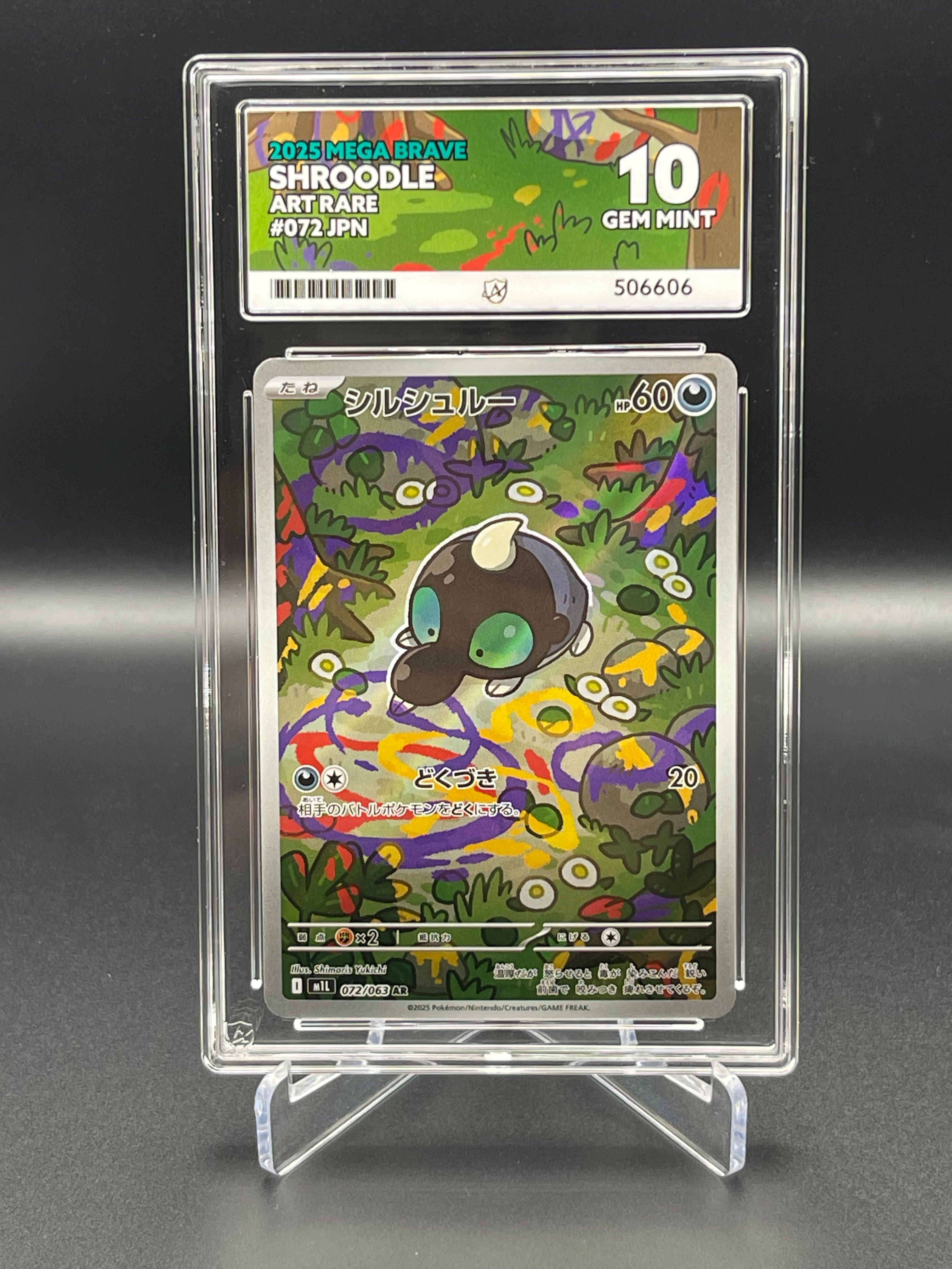 ACE 10 GEM MINT Shroodle 072/063
