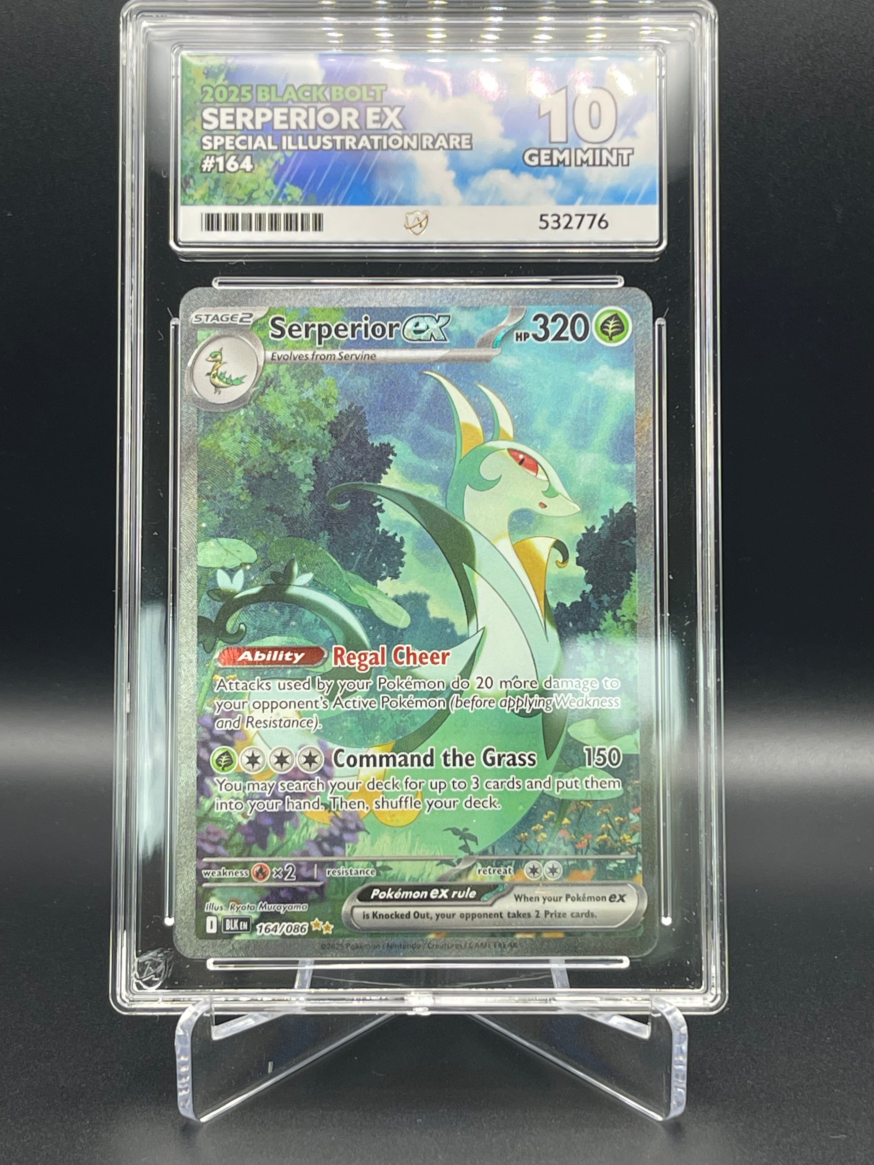 ACE Graded 10 Gem Mint Serperior 164/086