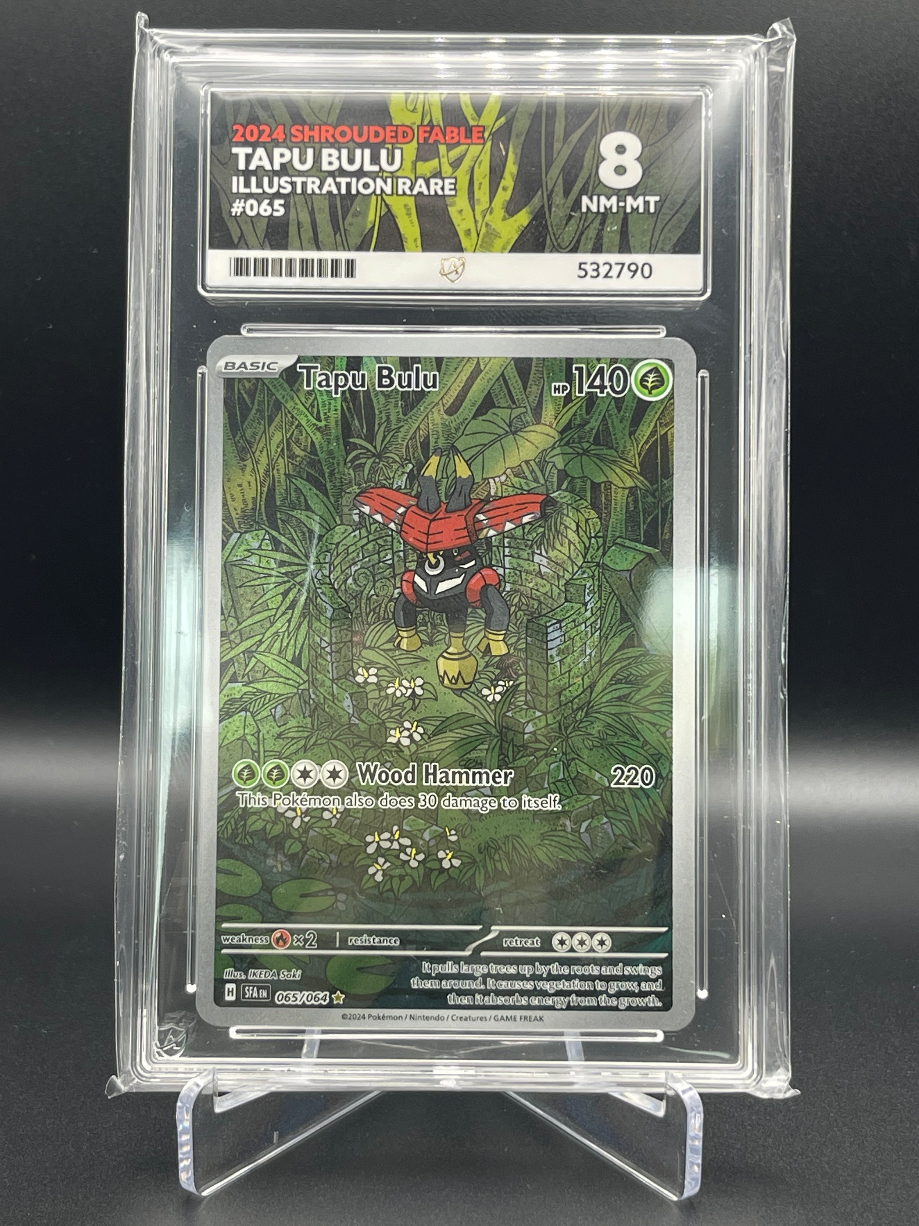 ACE Grading 8 NM-MT Tapu Bulu 065/064