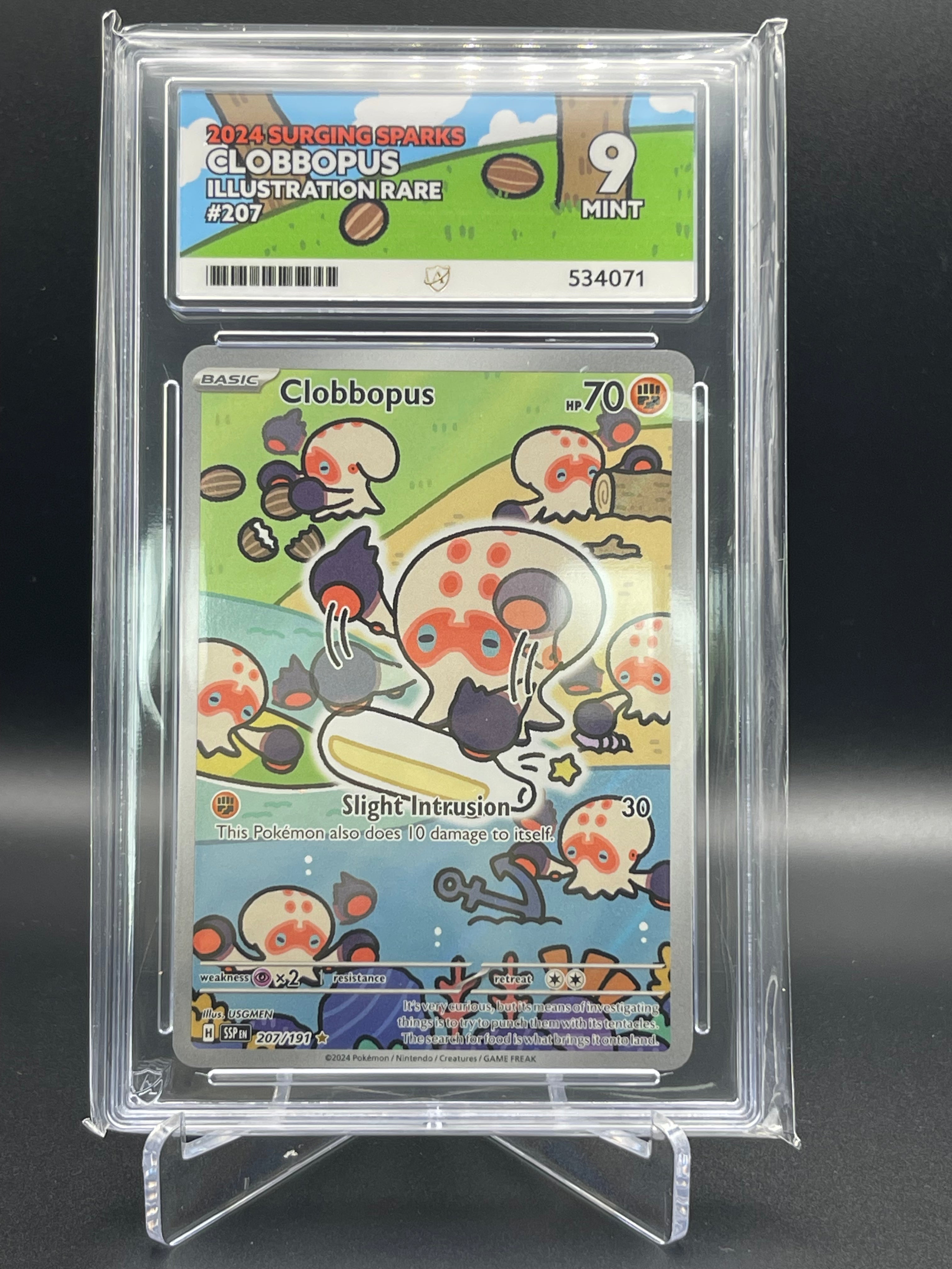 ACE Grading MINT 9 Clobbopus 207/191