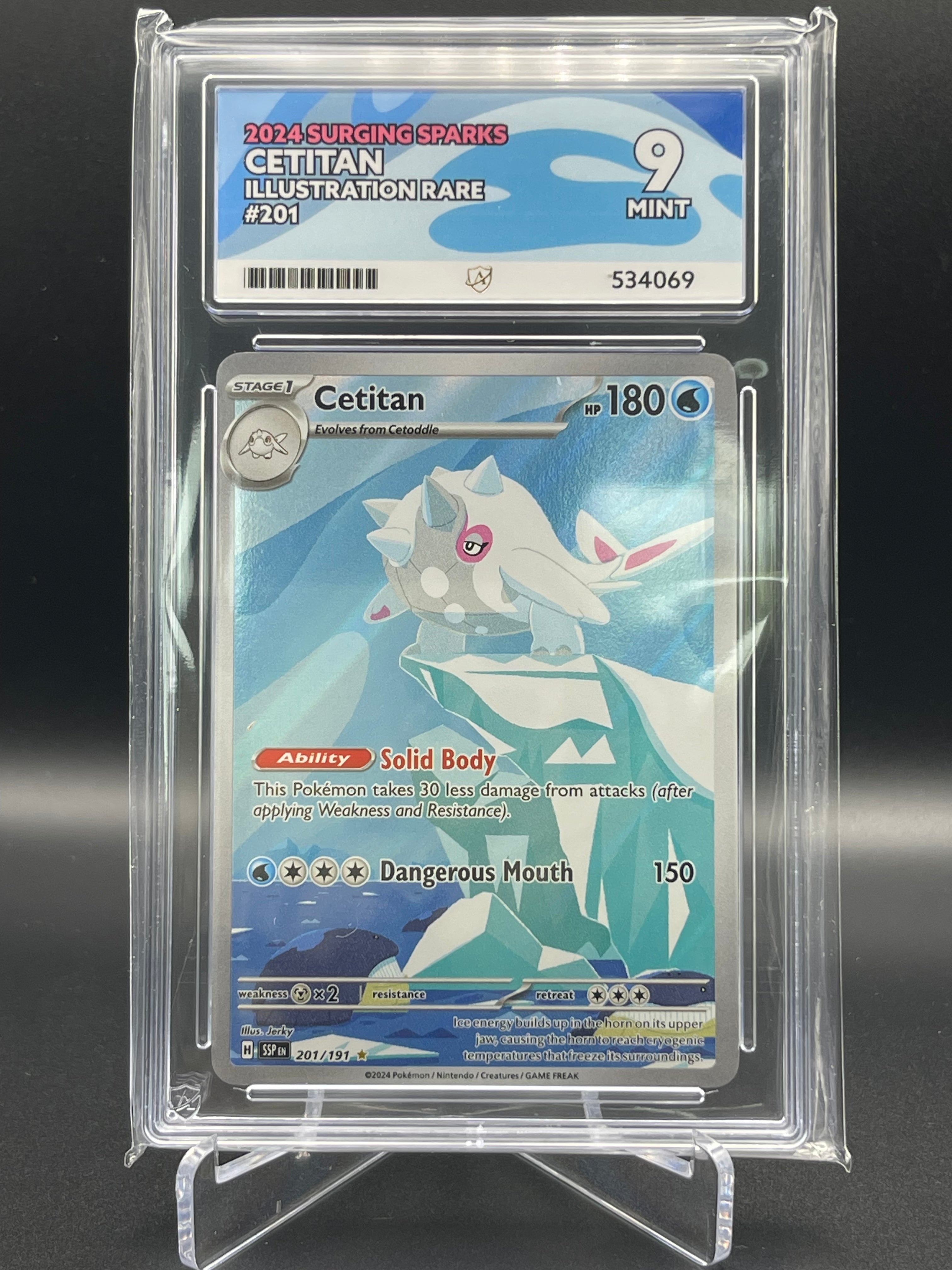 ACE Grading 9 MINT Cetitan 201/191