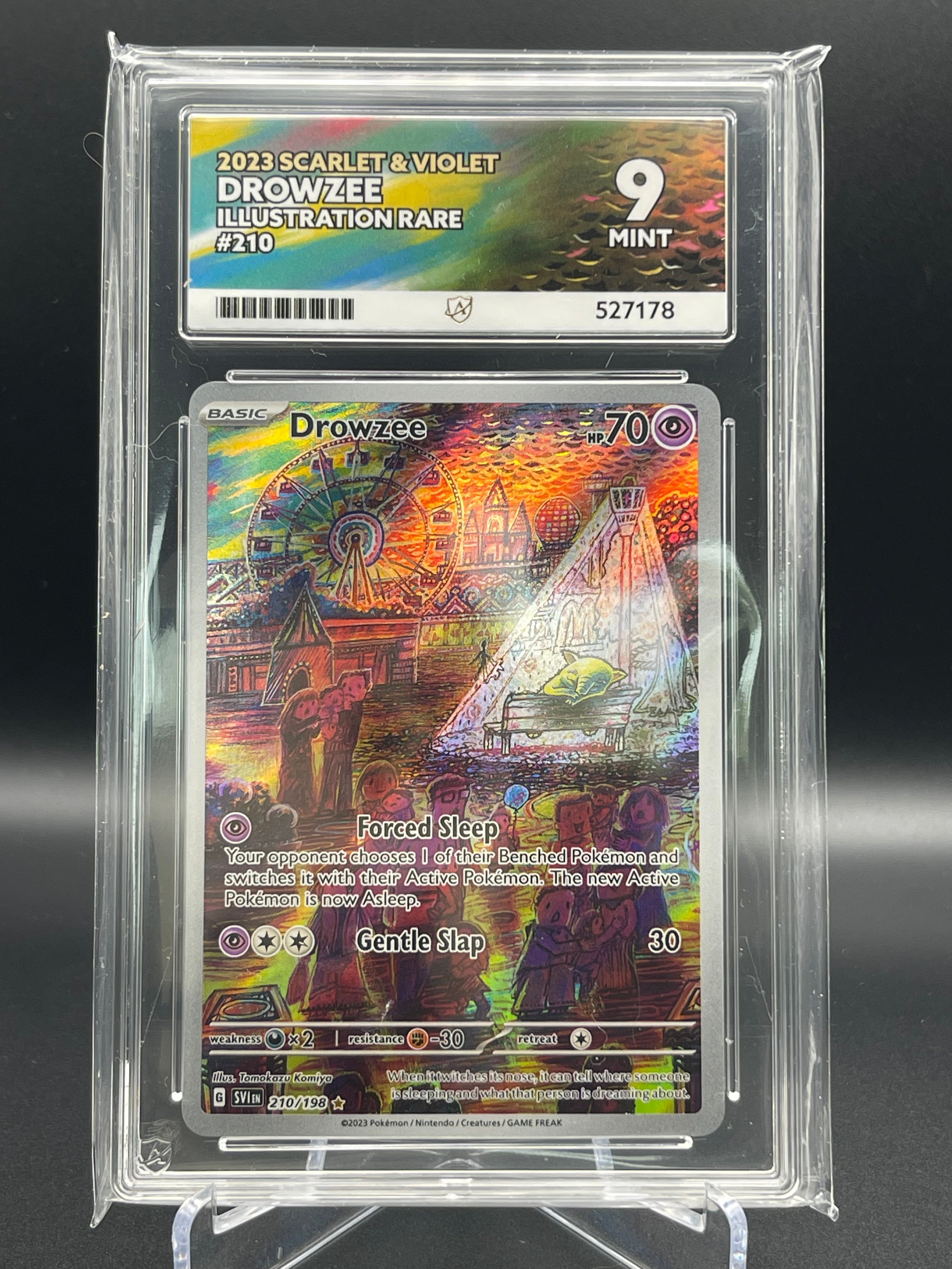 ACE Grading 9 MINT Drowzee 210/198
