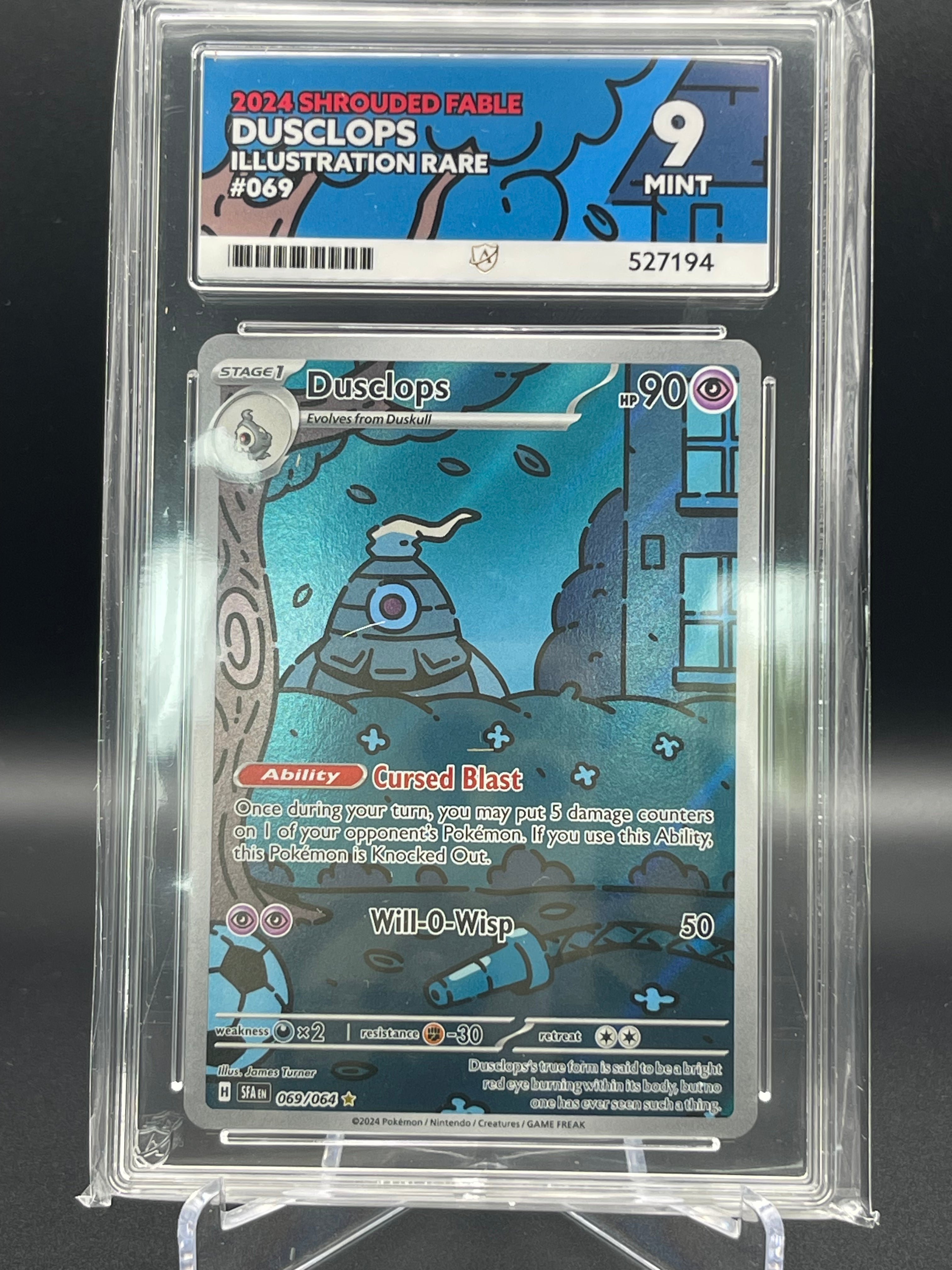 ACE Grading 9 MINT Dusclops 069/064