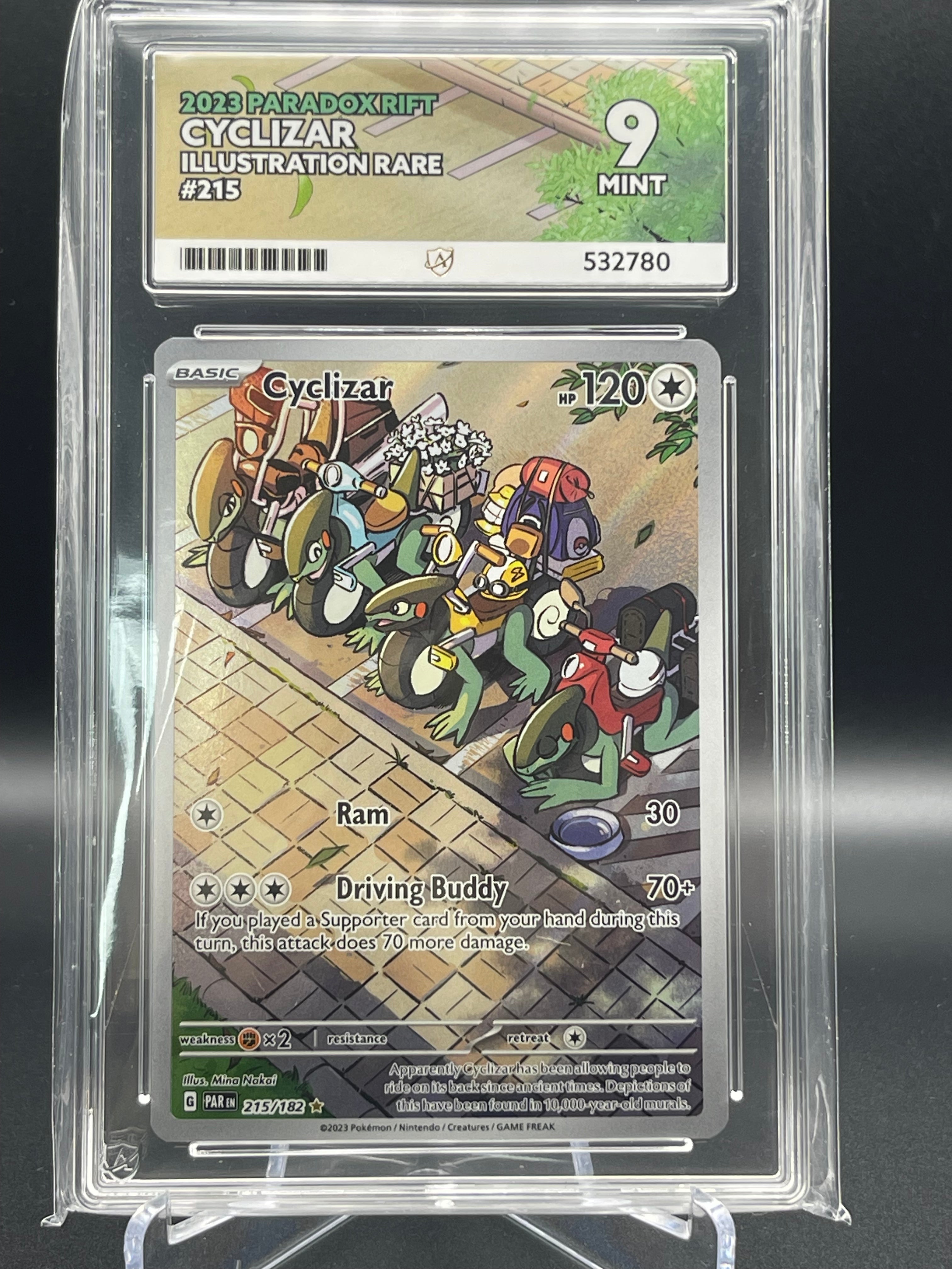 ACE Grading 9 MINT Cyclizar 215/182