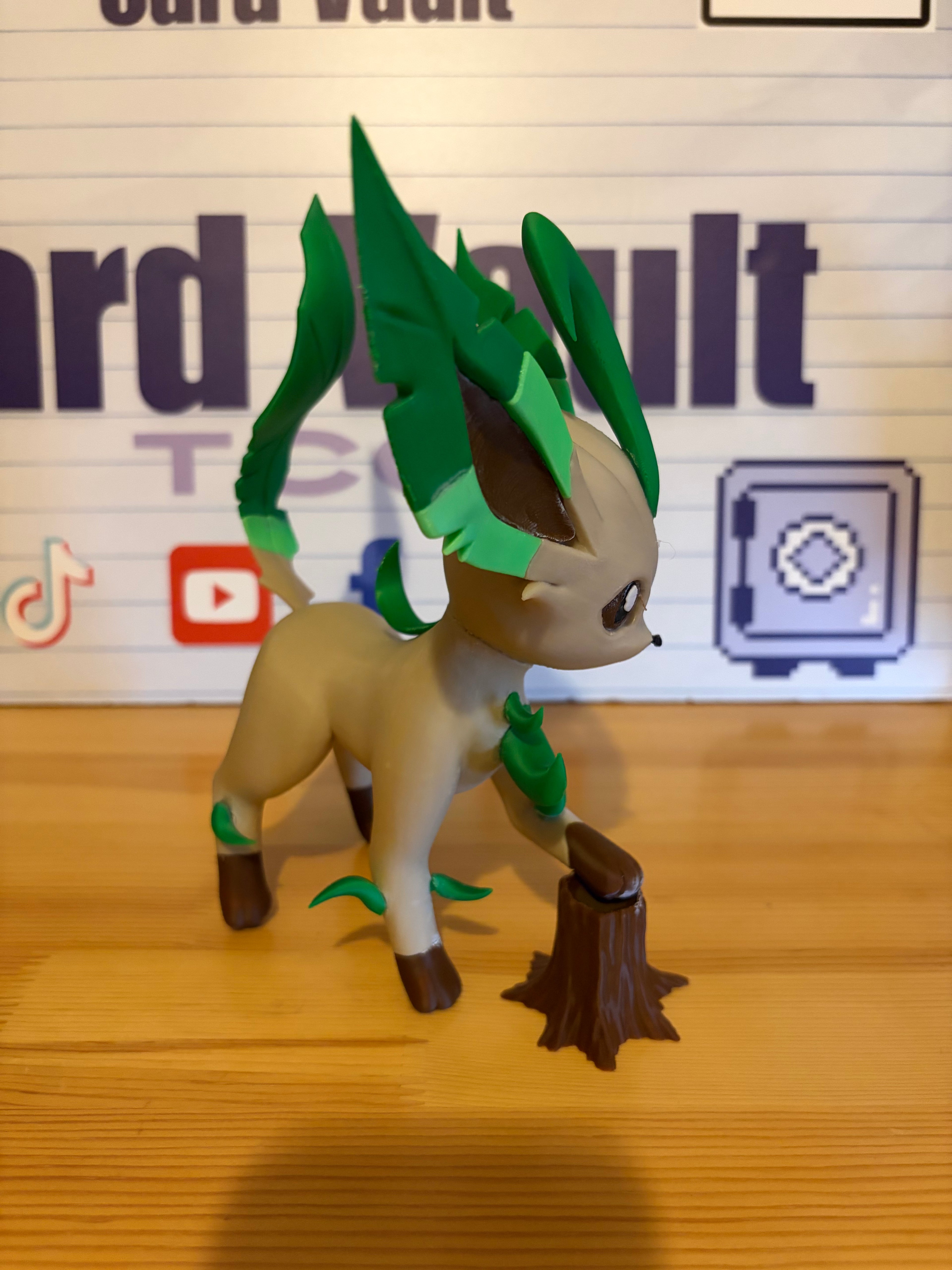 Leafeon Custom 3D Printed Model