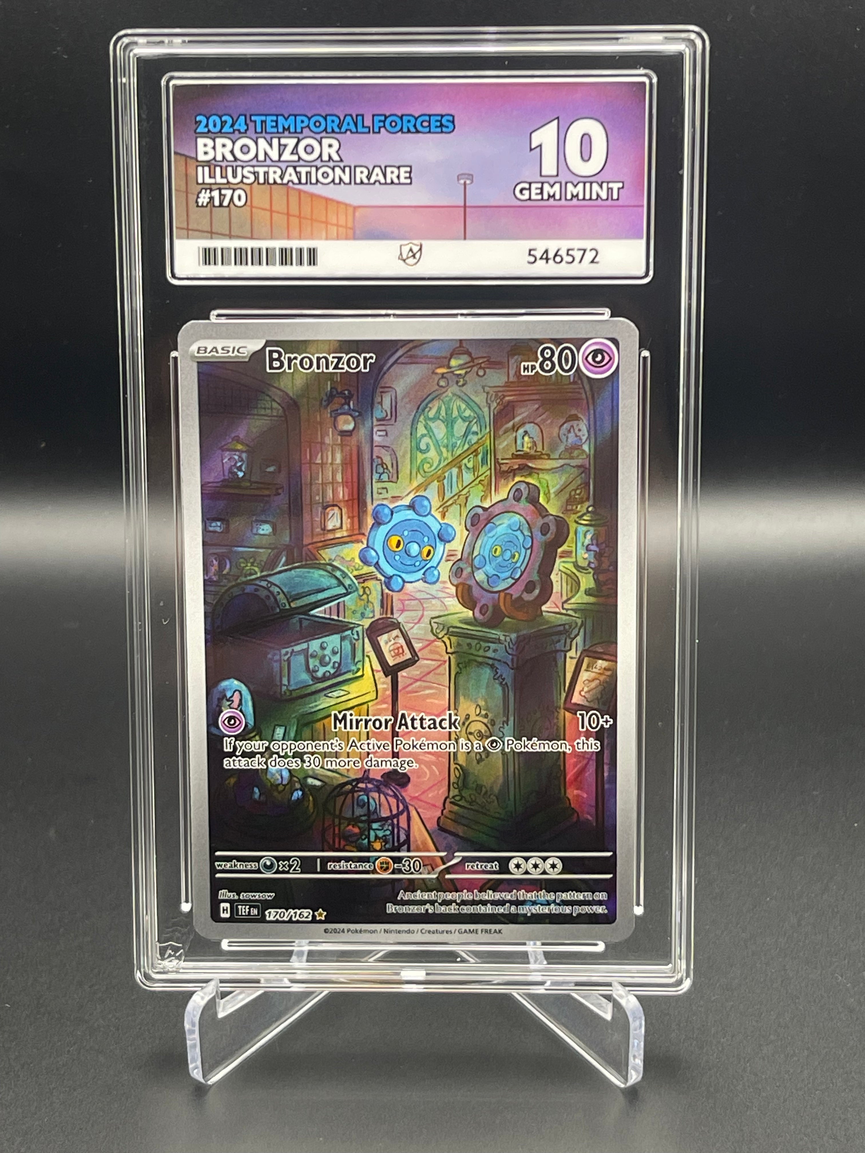 ACE GRADED 10 GEM MINT Bronzor 170/162