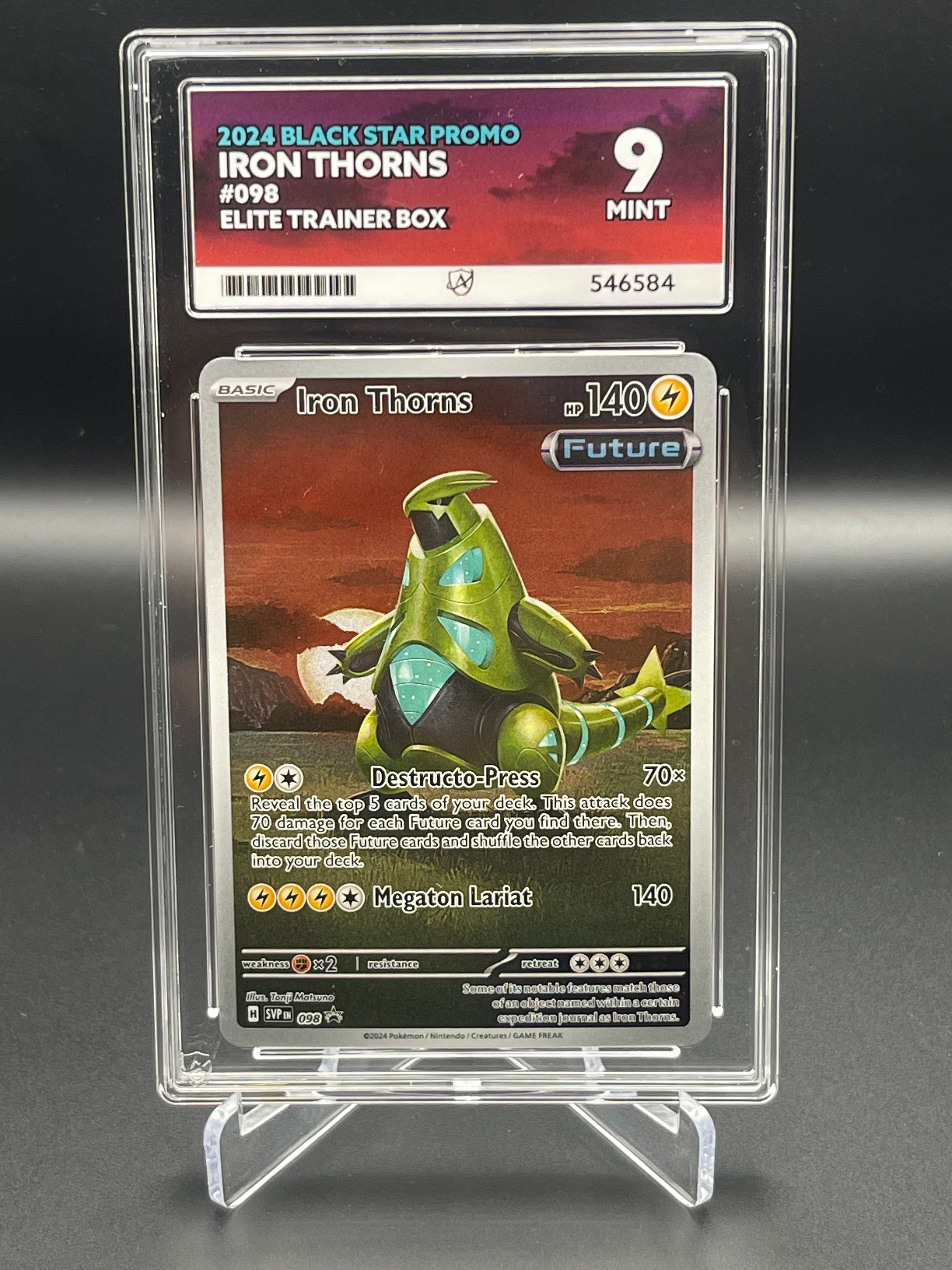 ACE GRADED 9 Mint Iron Thorns SVP 098