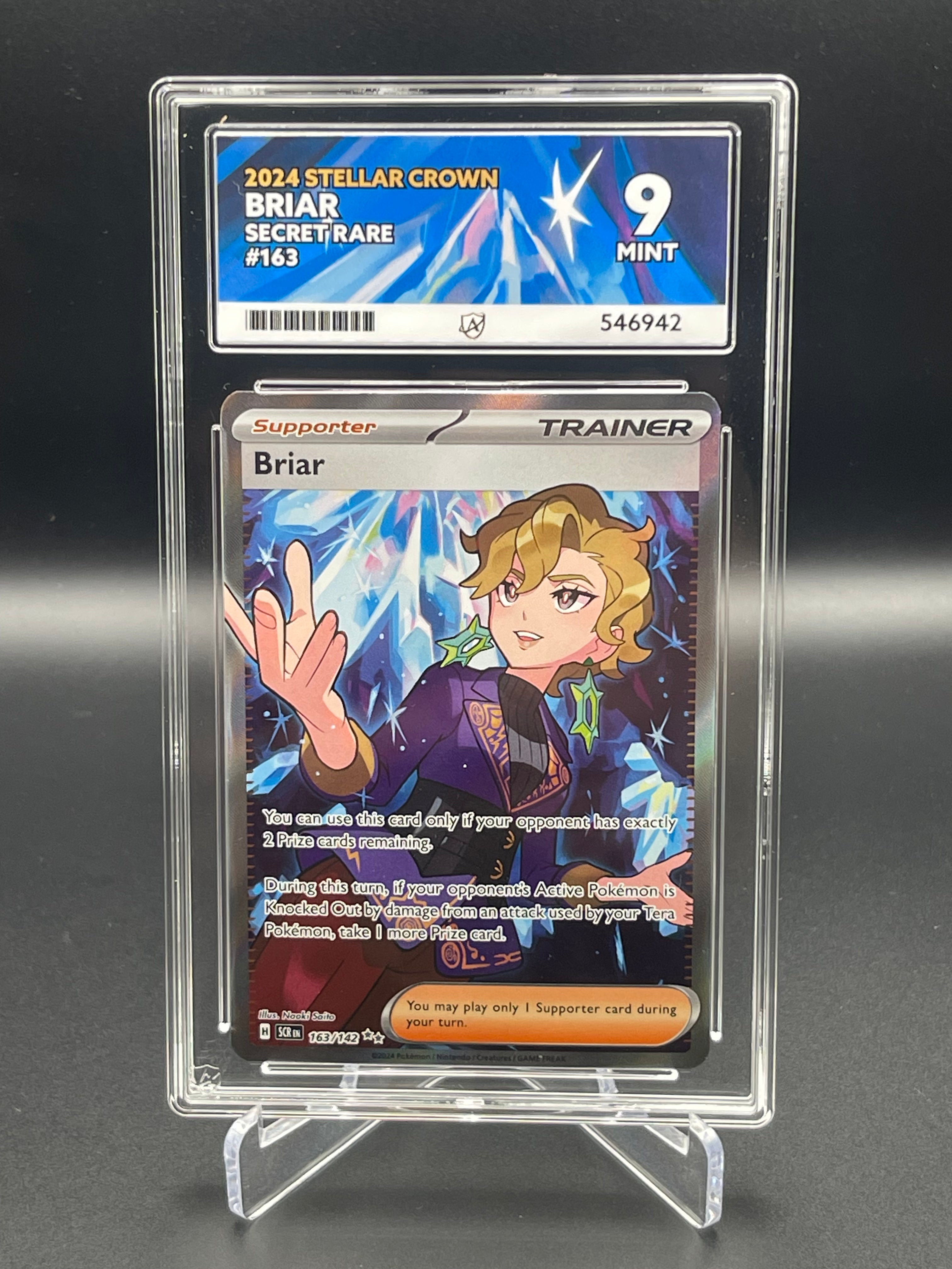 ACE Graded 9 MINT Briar 163/142