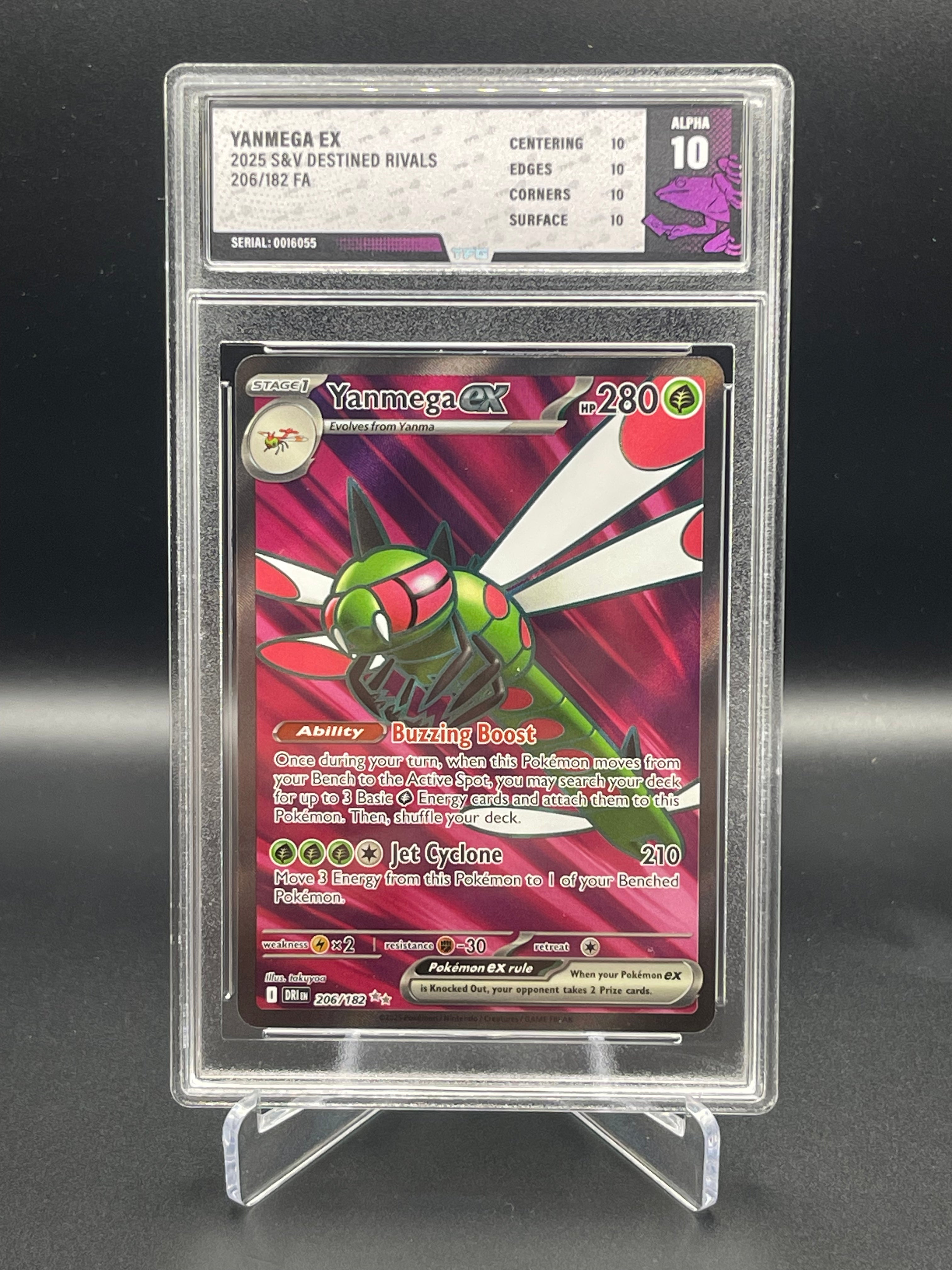 Tree Frog Grading 10 ALPHA Perfect Sub Grades Yanmega 206/182