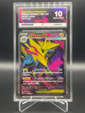 ACE GRADED 10 GEM MINT Mega Manectric ex 077/063 Mega Symphonia